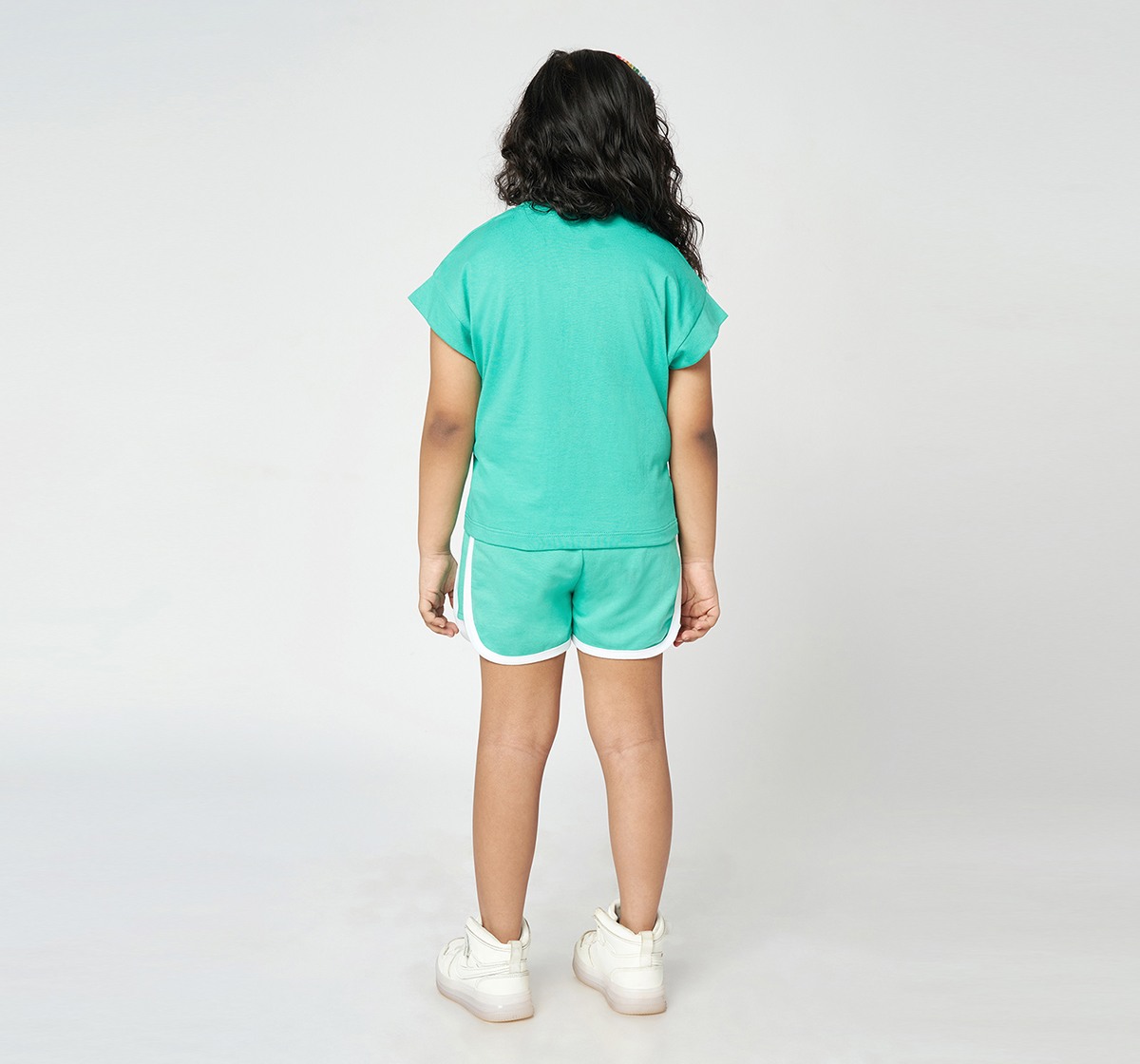 Ed-a-Mamma Girls Co-ordinate set solid  Green