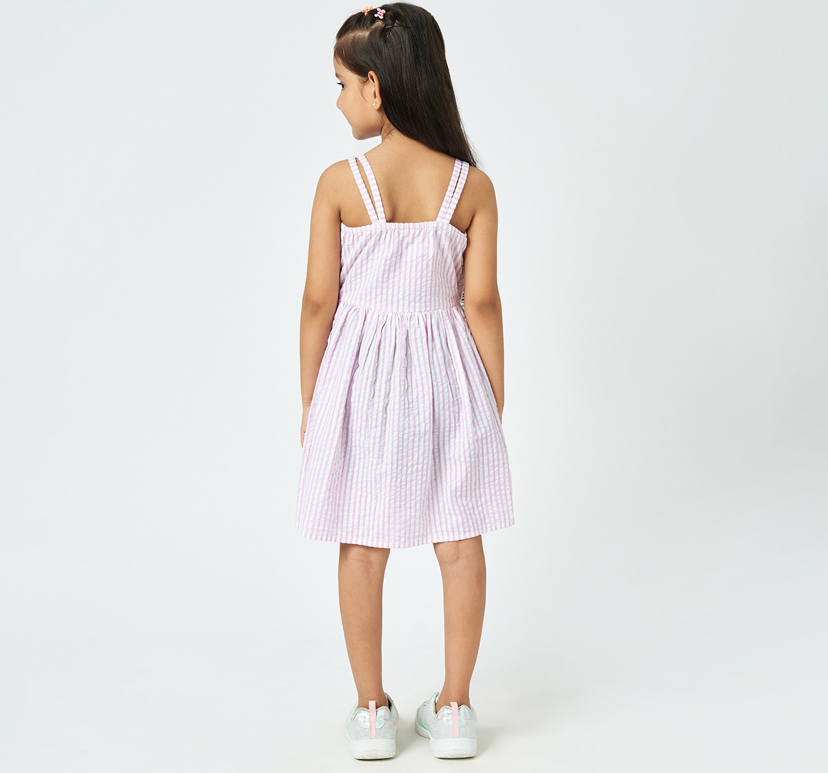 Ed-a-Mamma Girls Stripe Dress Pink