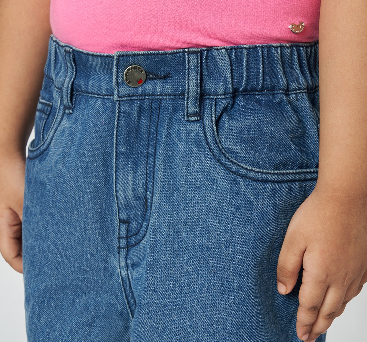 Ed-a-Mamma Girls Blue Denim Jeans