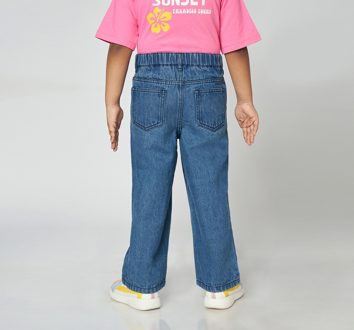 Ed-a-Mamma Girls Blue Denim Jeans