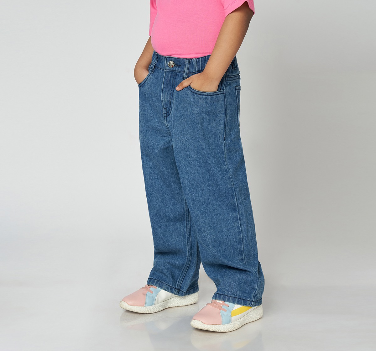 Ed-a-Mamma Girls Blue Denim Jeans