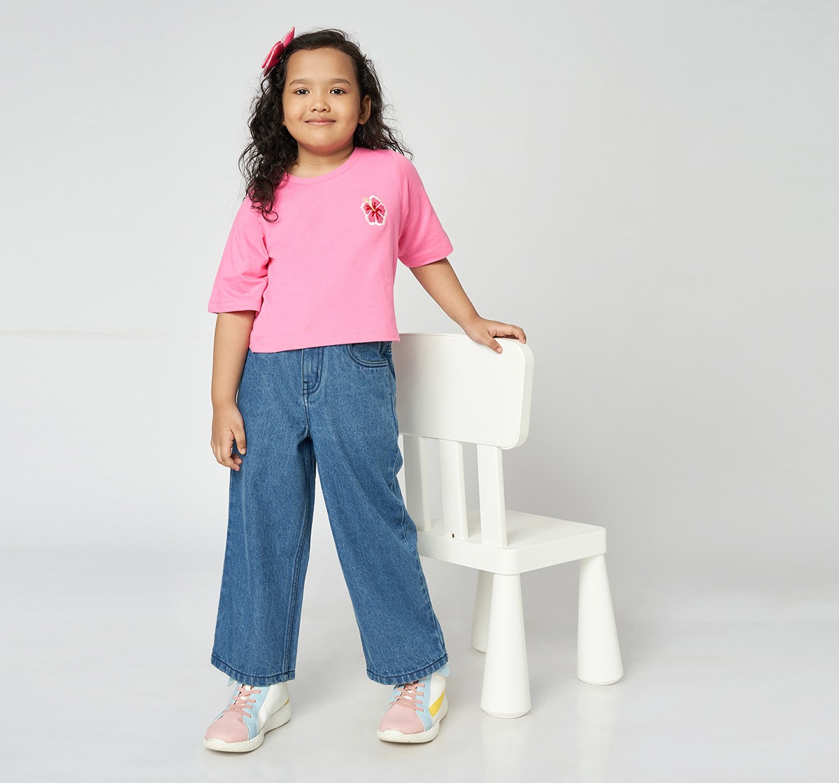 Ed-a-Mamma Girls Blue Denim Jeans