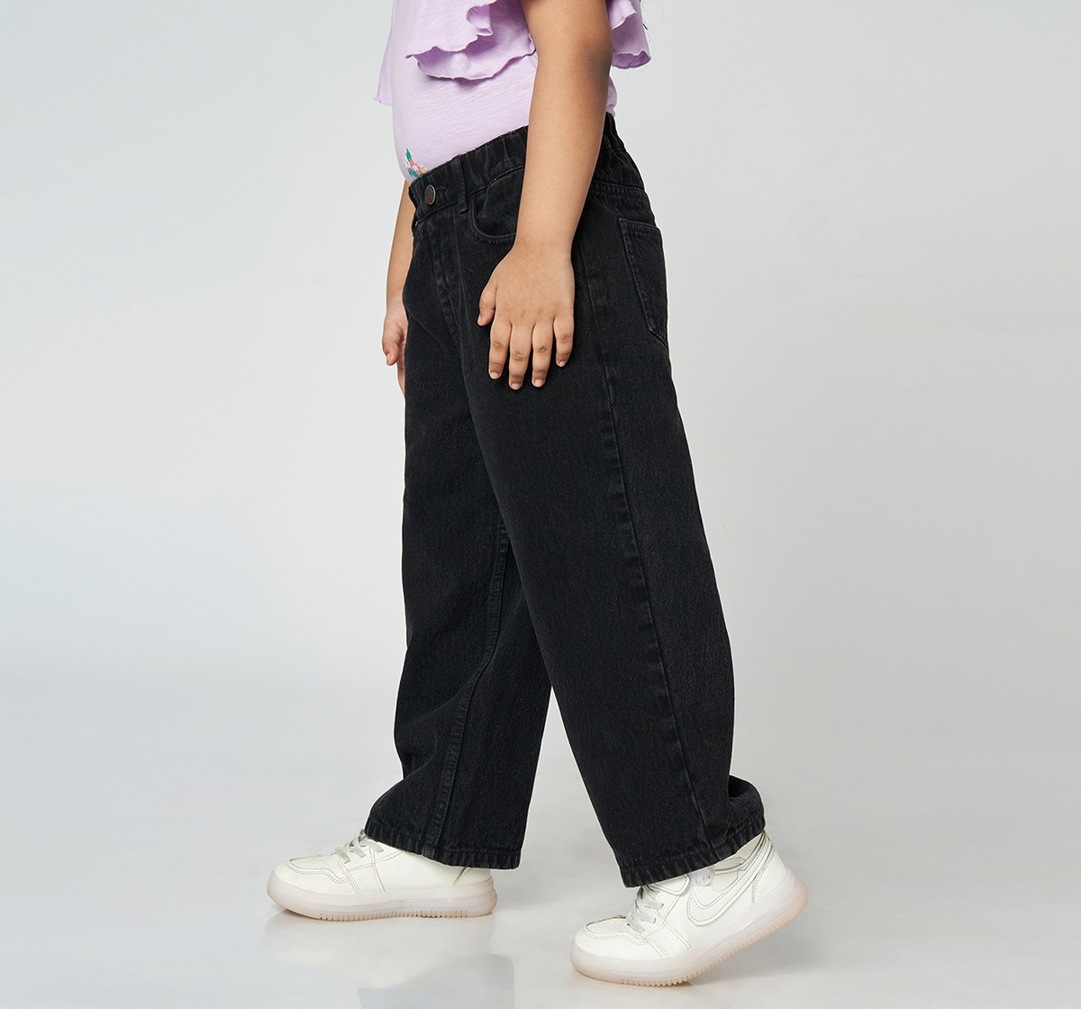 Ed-a-Mamma Girls Black Denim Jeans