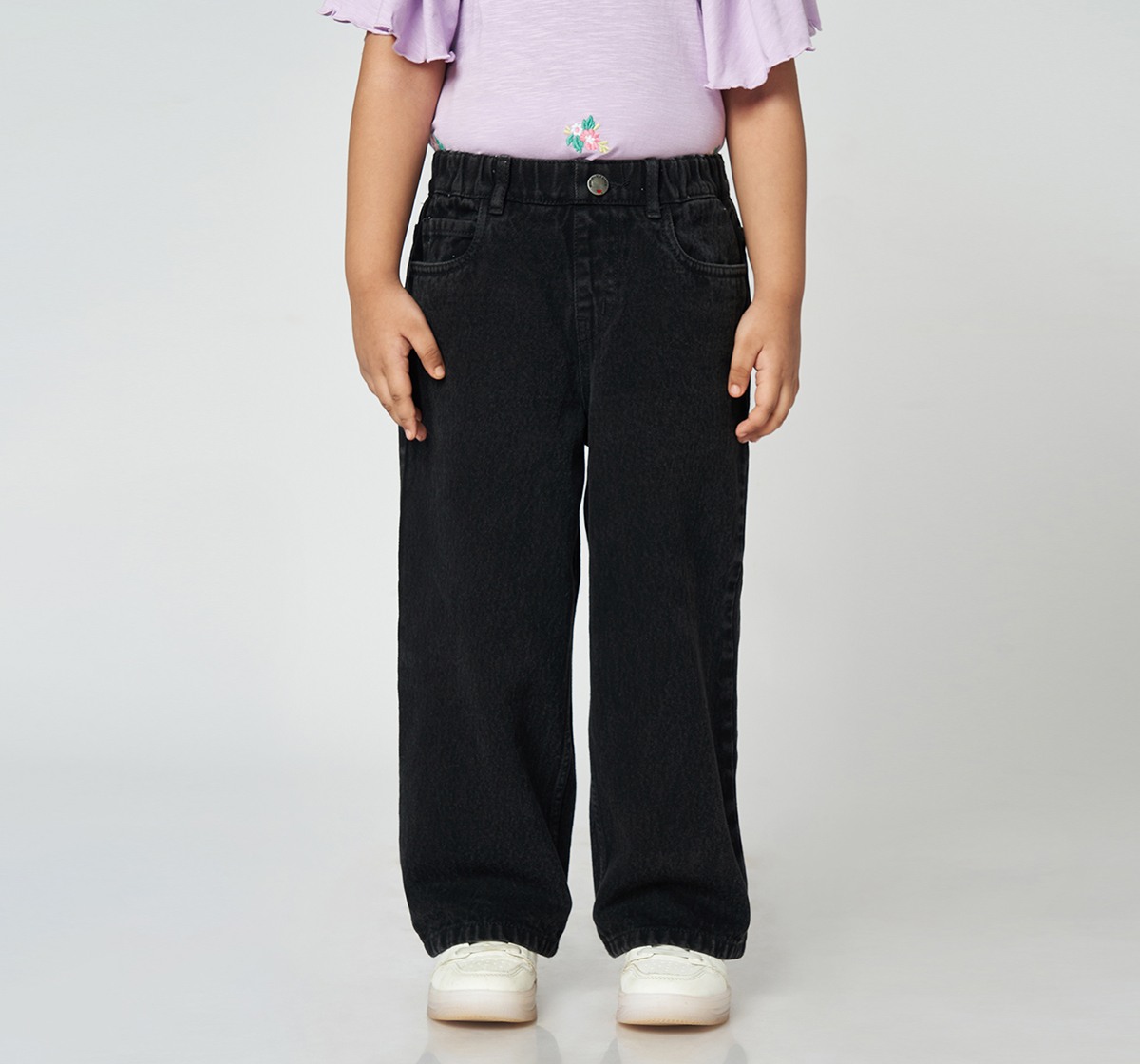 Ed-a-Mamma Girls Black Denim Jeans