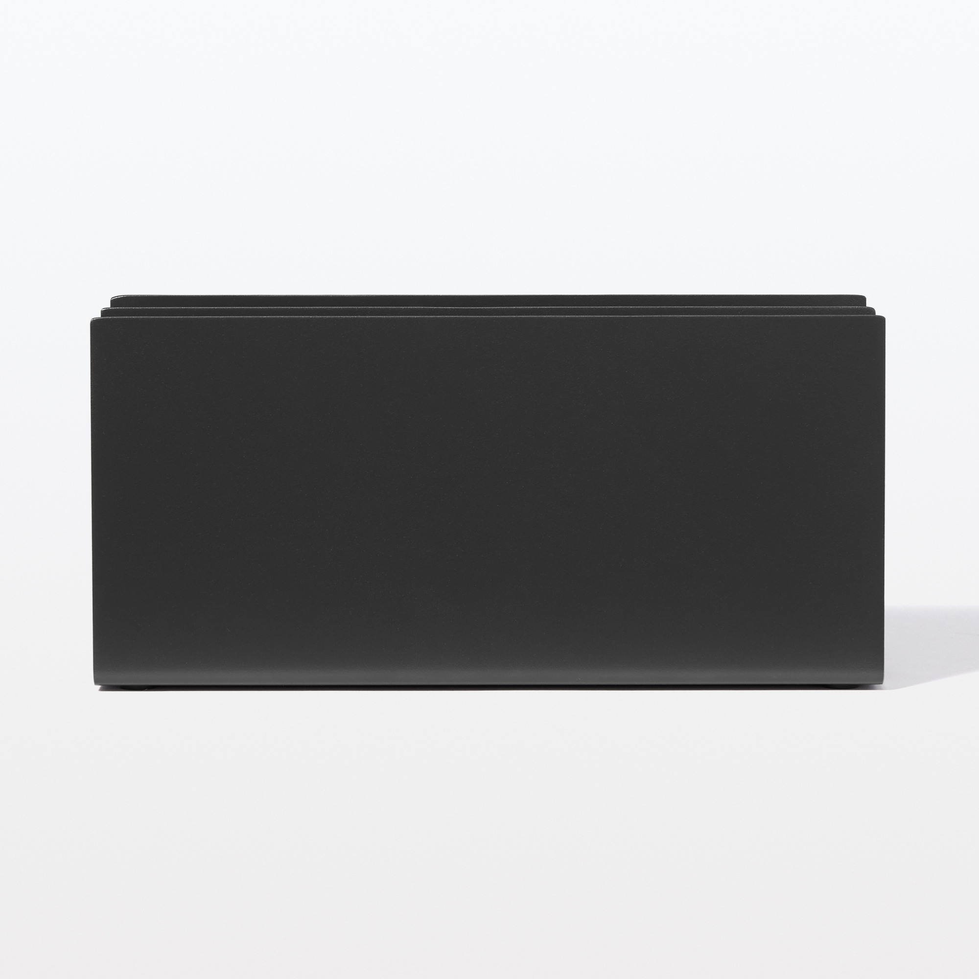 Steel Divided stand 2 Compartments Dark grey