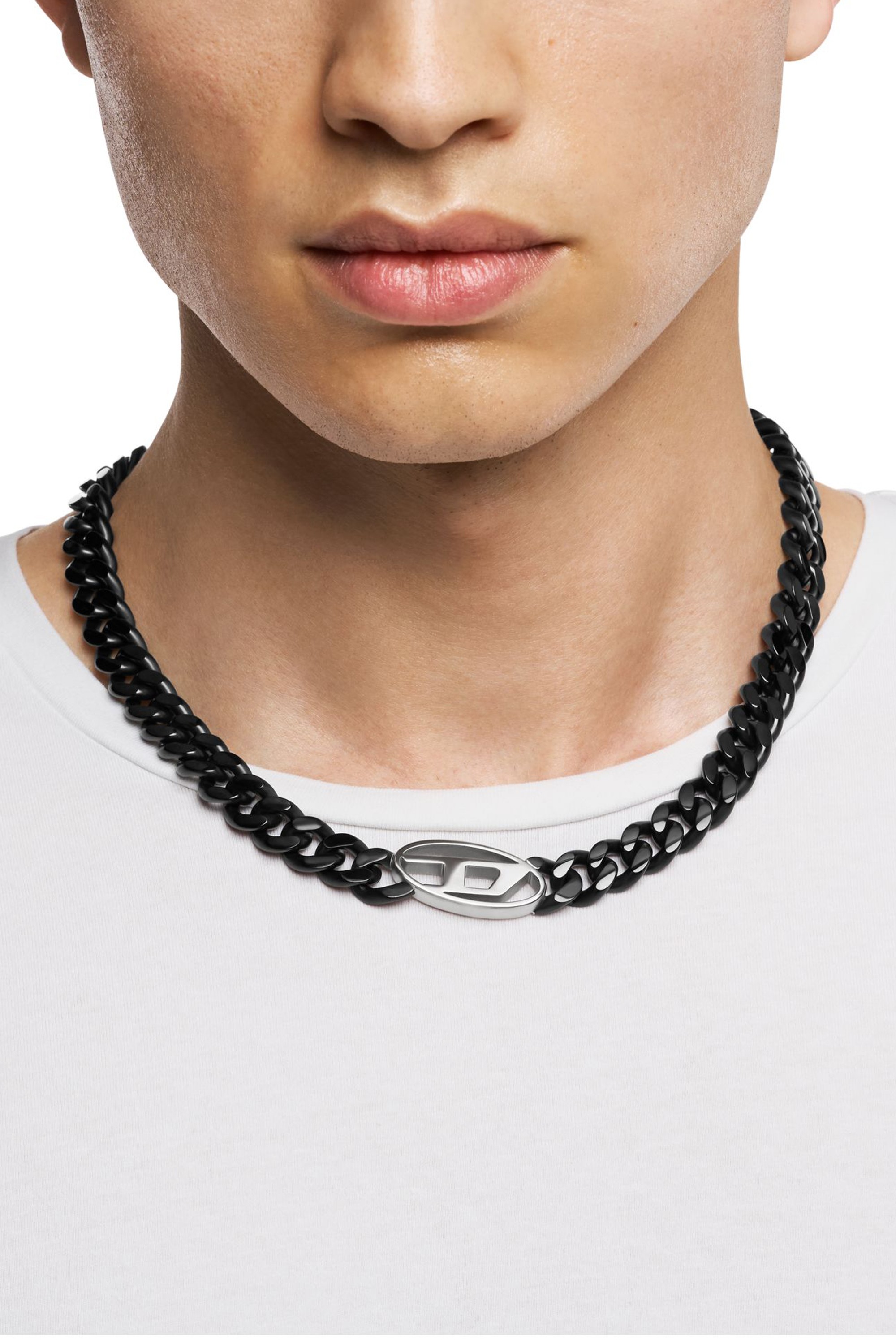 Silver Stainless Steel Chain Necklace