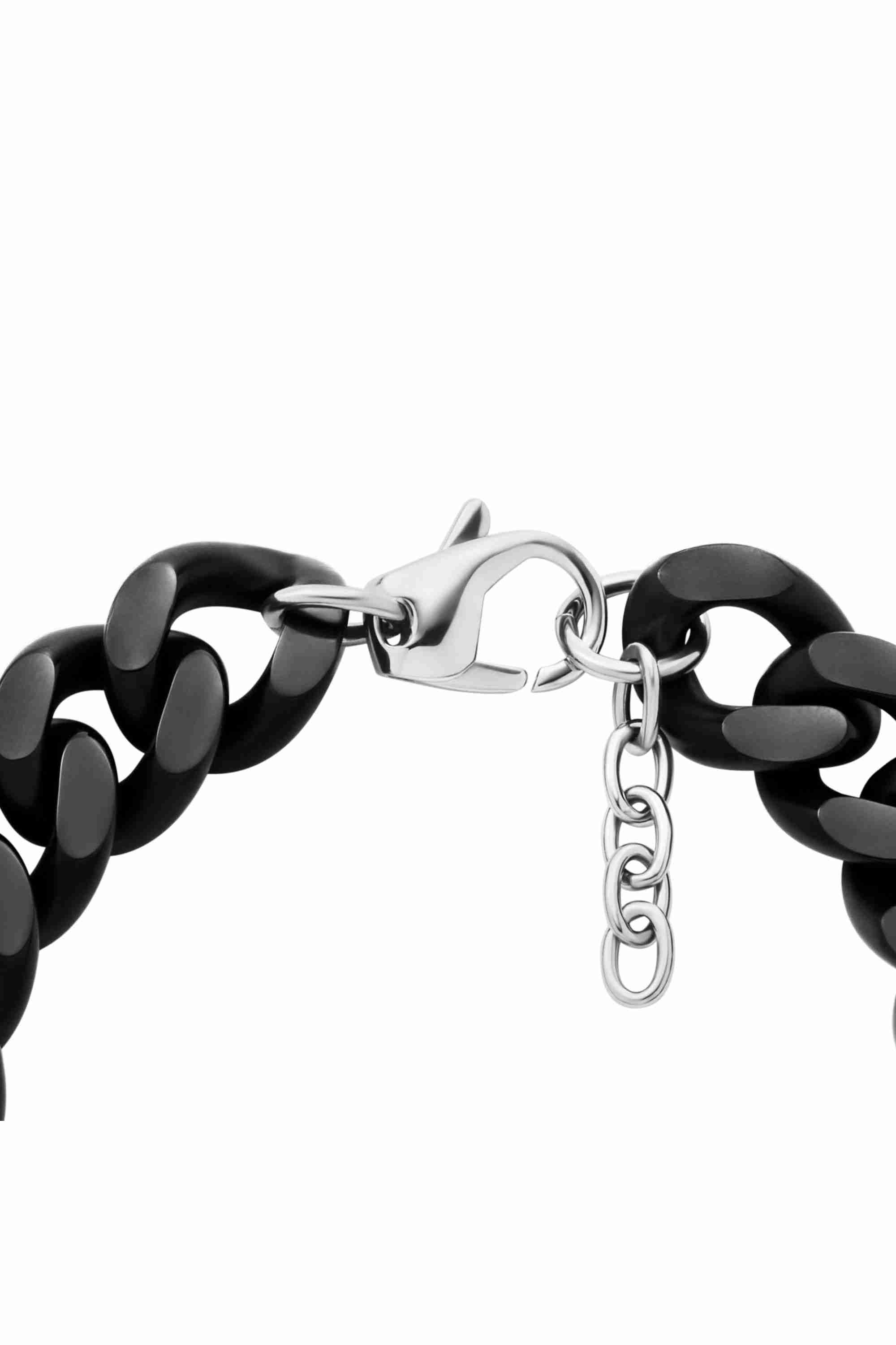 Black Stainless Steel Chain Bracelet