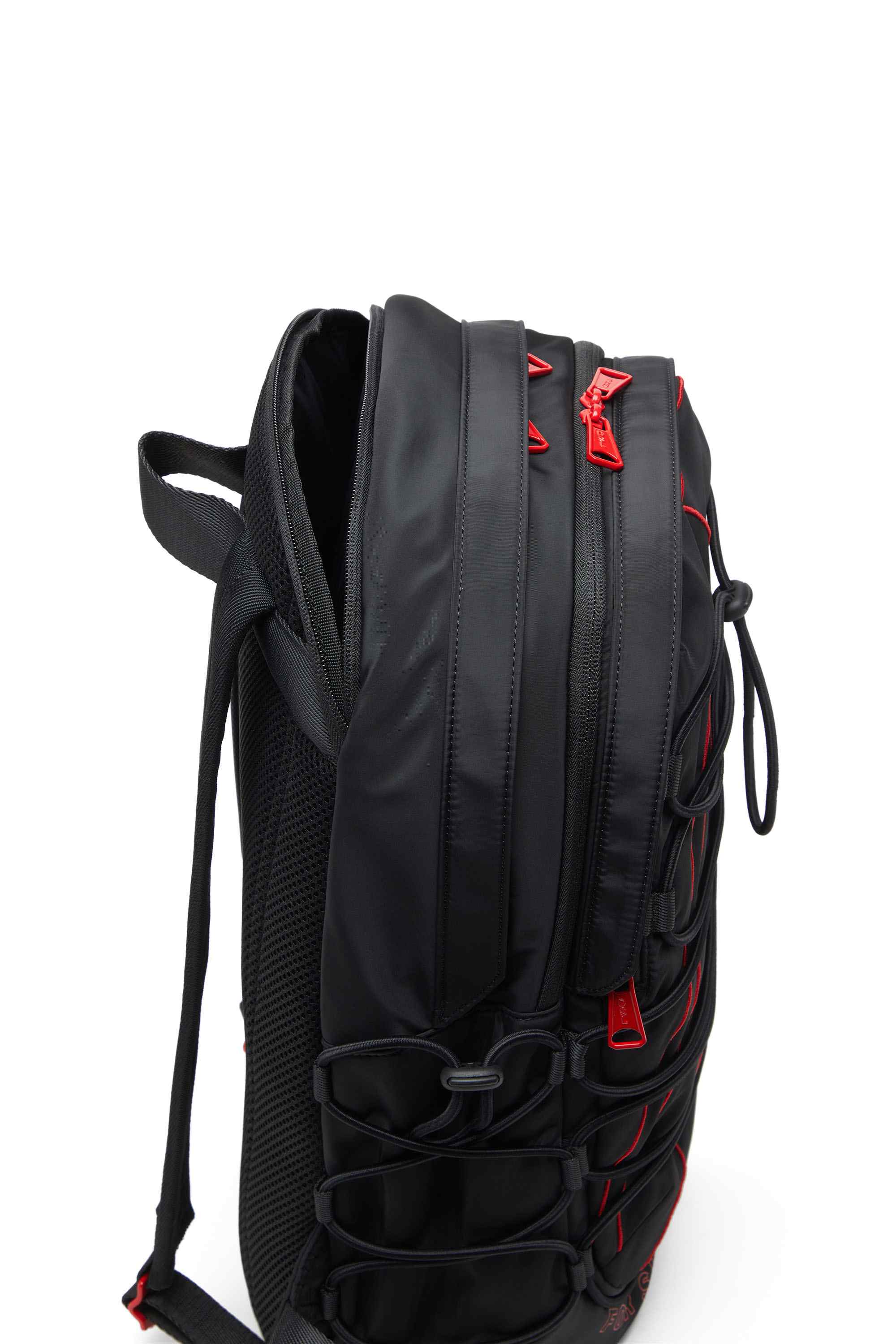 Black Tech-D-Nylon backpack with Oval D embroidery