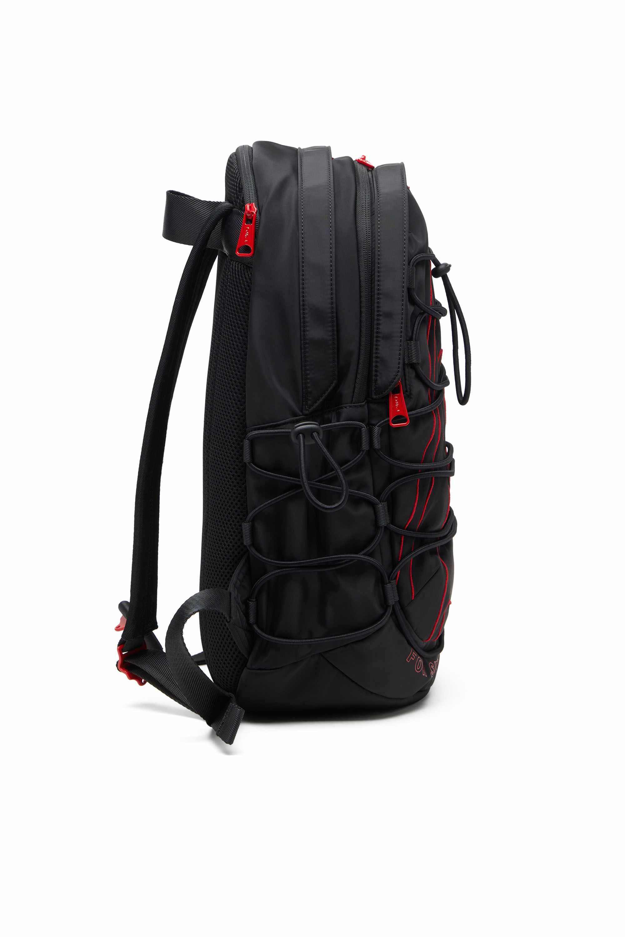 Black Tech-D-Nylon backpack with Oval D embroidery