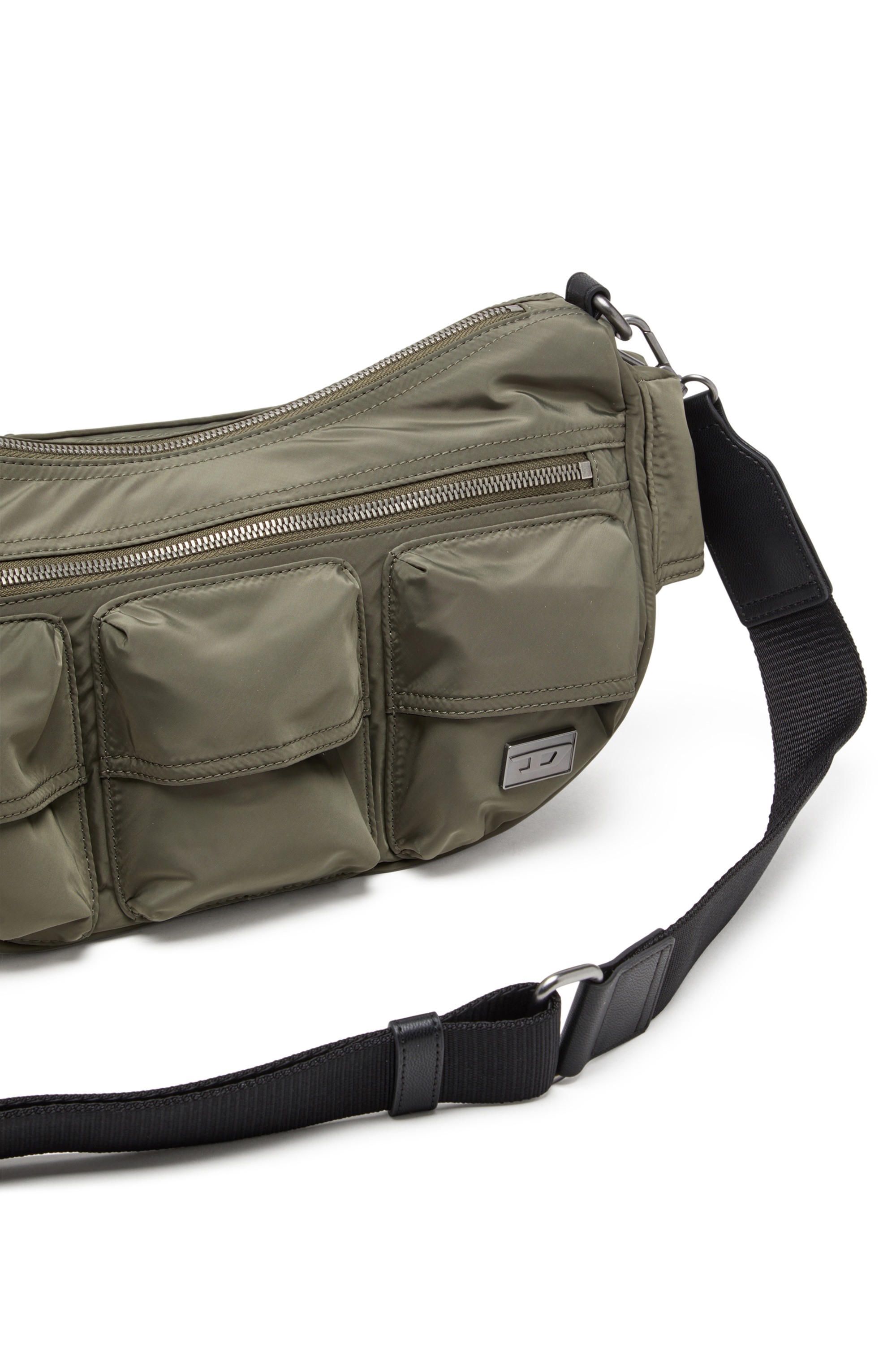 Green Multi-Pkts-Multipocket bag in utilitarian shell