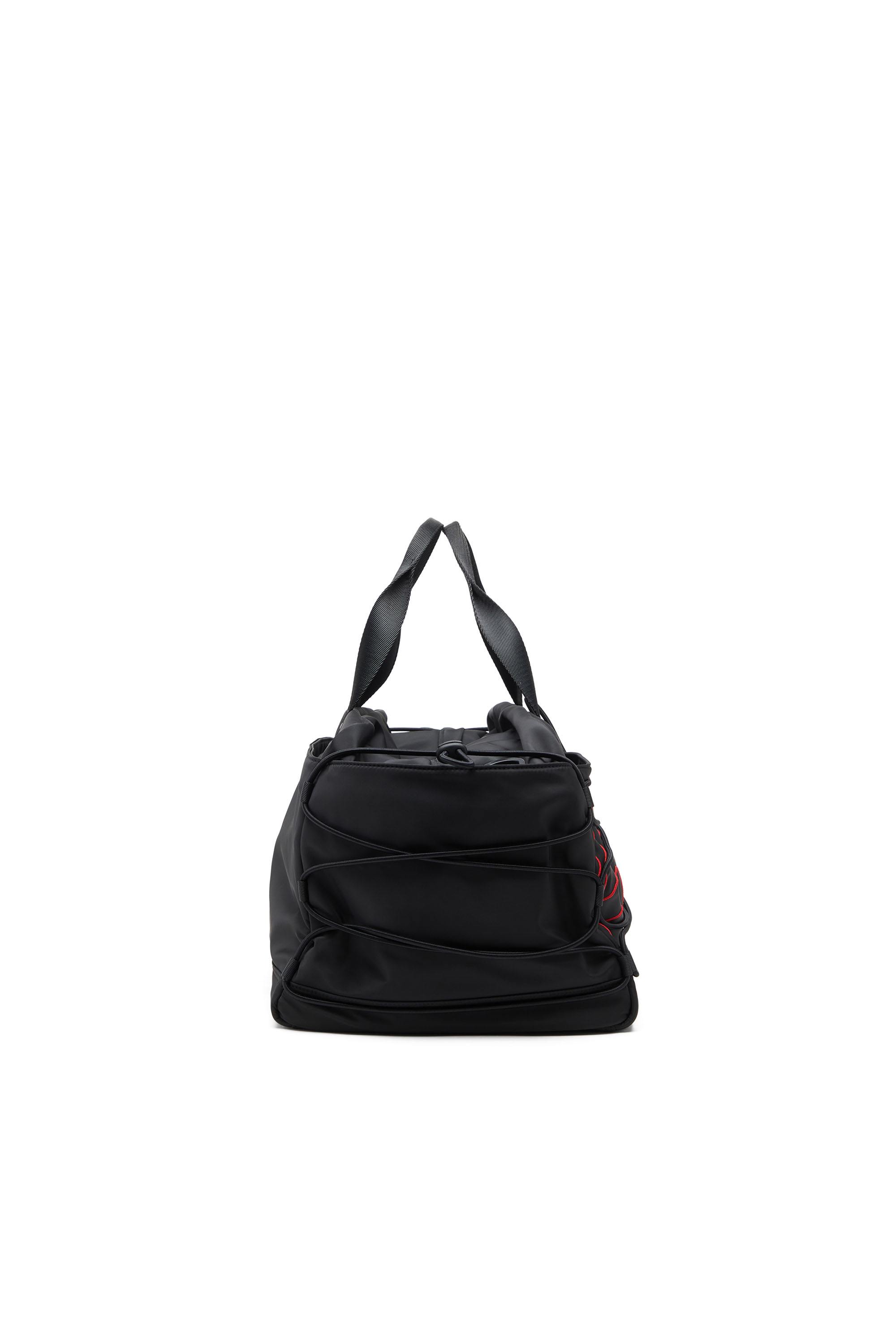 Black Tech-D-Nylon duffle bag with Oval D embroidery