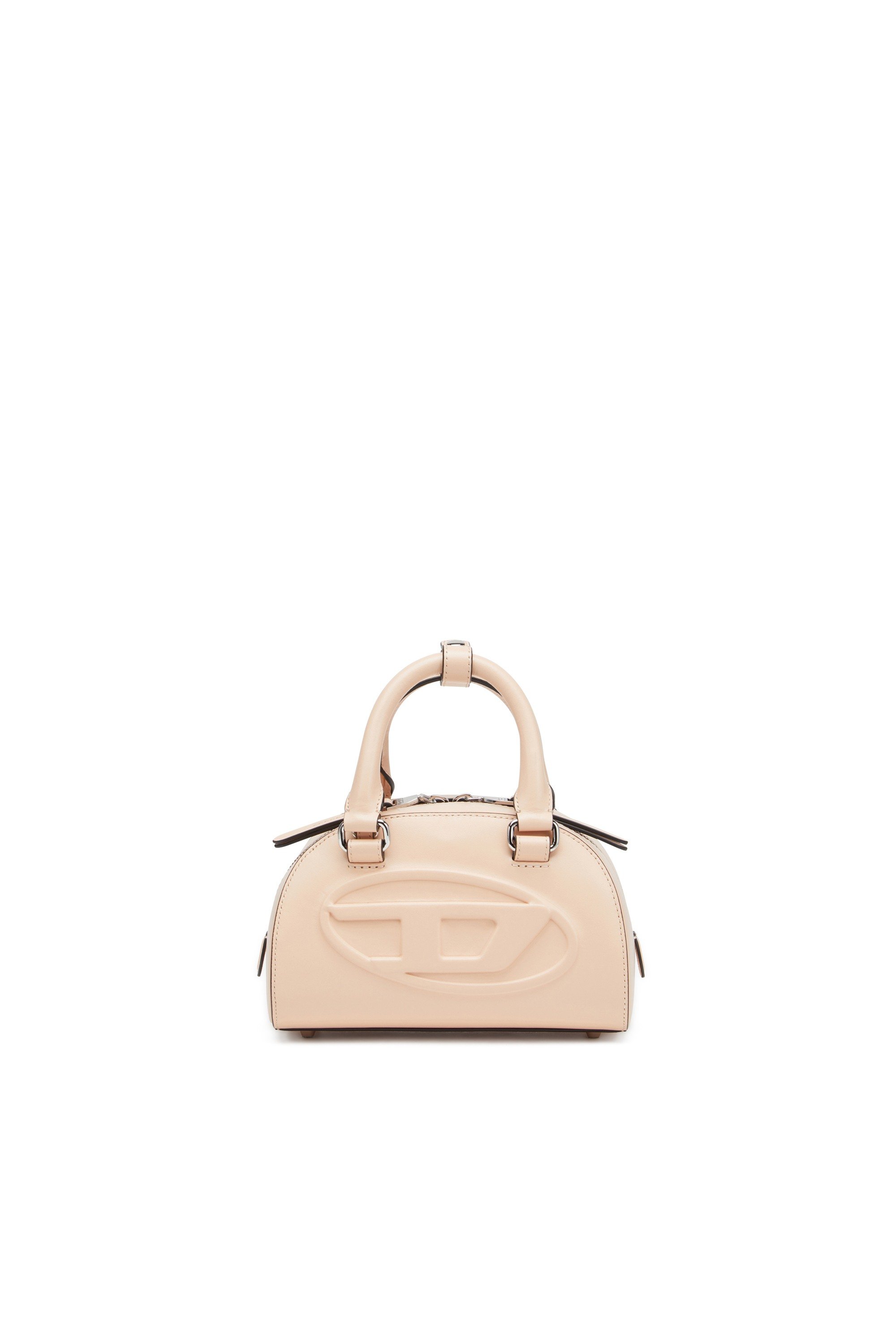 Nude 1DR Dome-Leather mini bowling bag