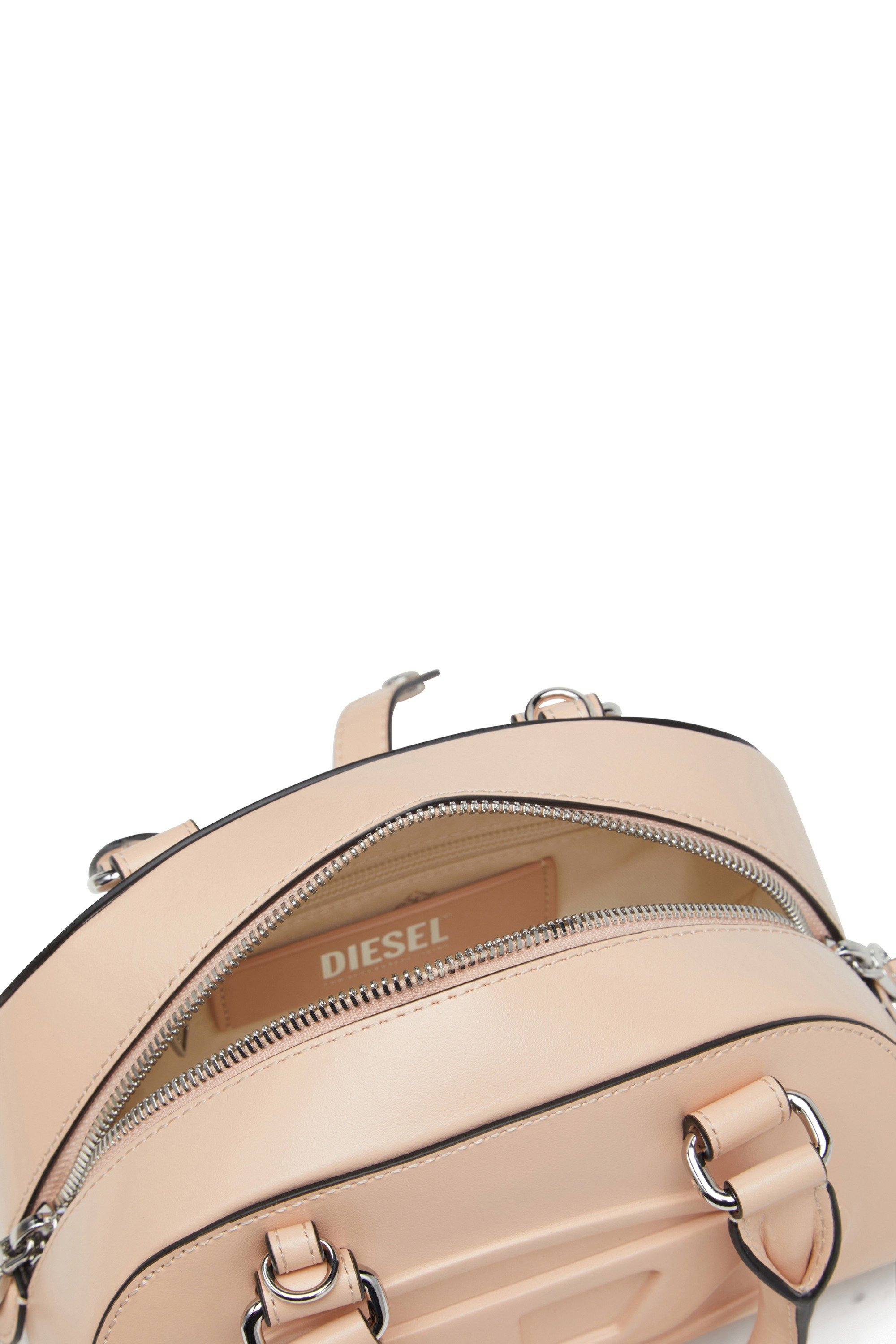 Nude 1DR Dome-Leather mini bowling bag