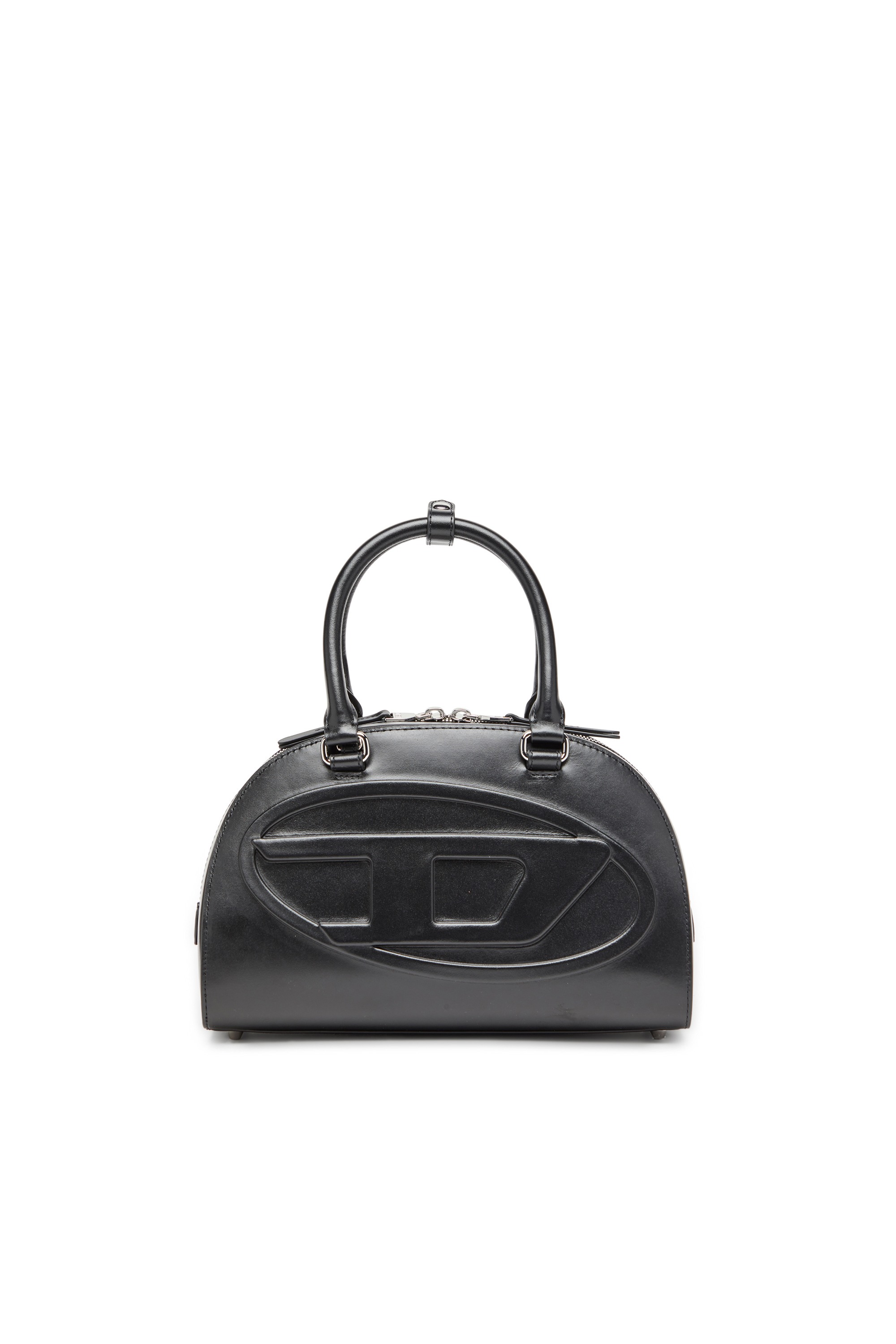 Black 1DR Dome-Leather bowling bag
