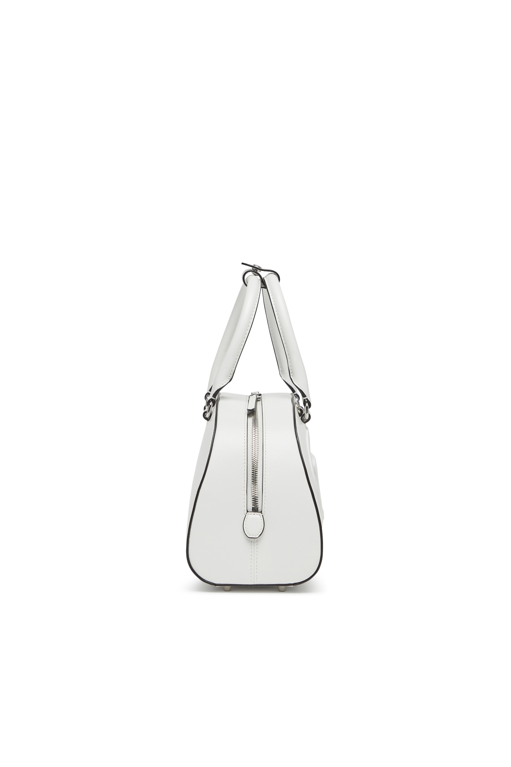 White 1DR Dome-Leather bowling bag