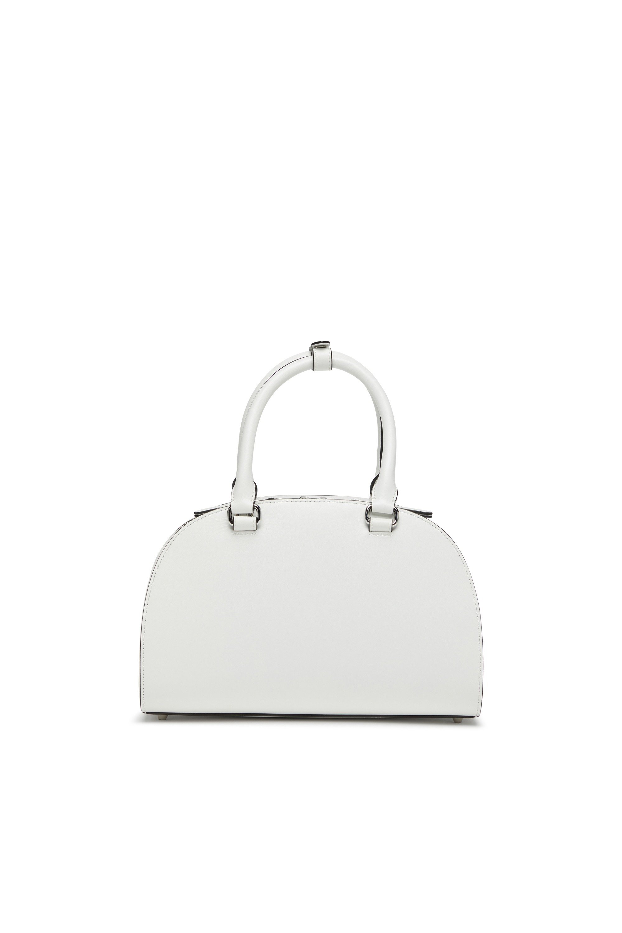 White 1DR Dome-Leather bowling bag
