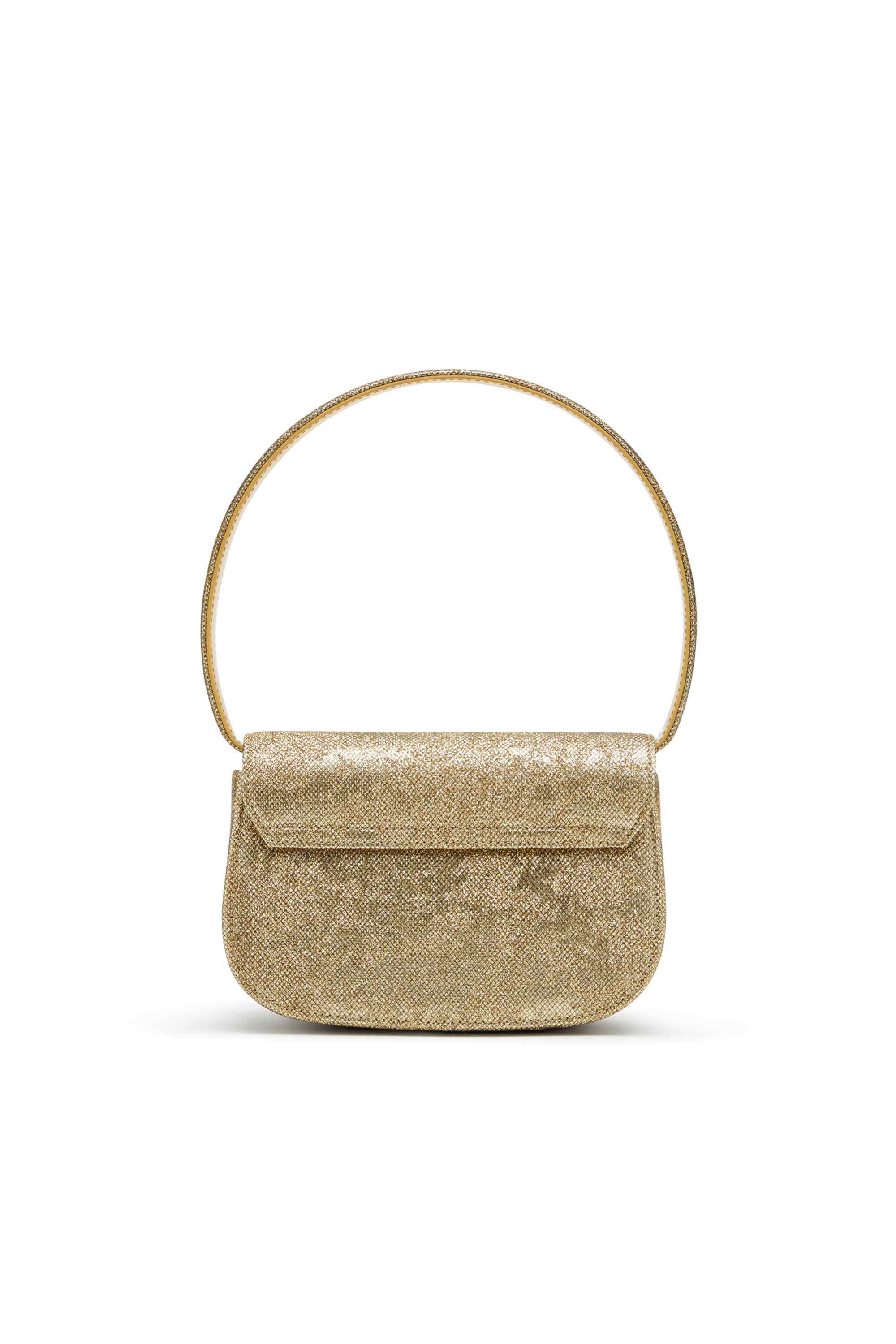 Gold 1DR-Iconic 1DR bag in glitter-camo Lurex