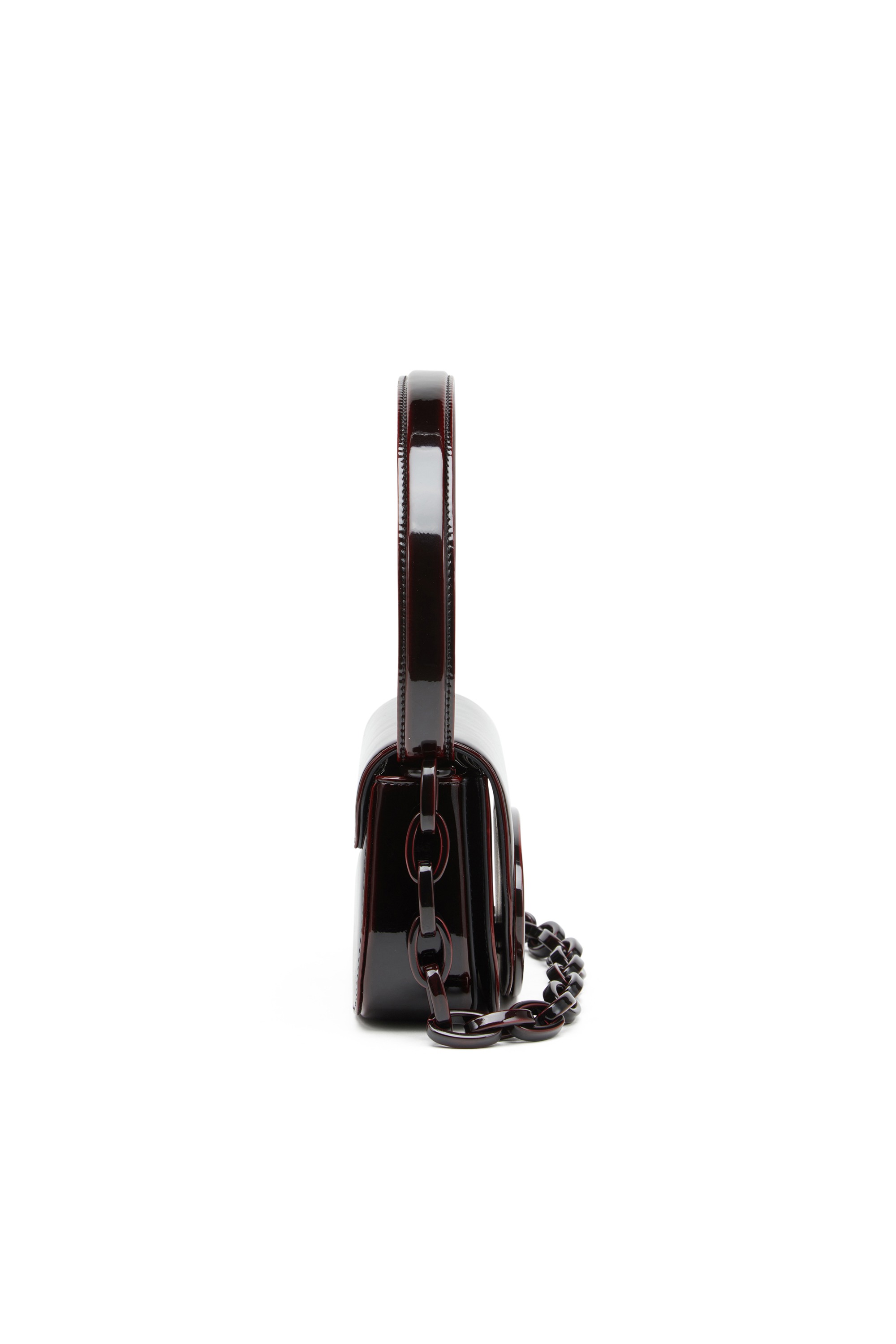 Burgundy 1DR-Iconic 1DR bag in liquid PU