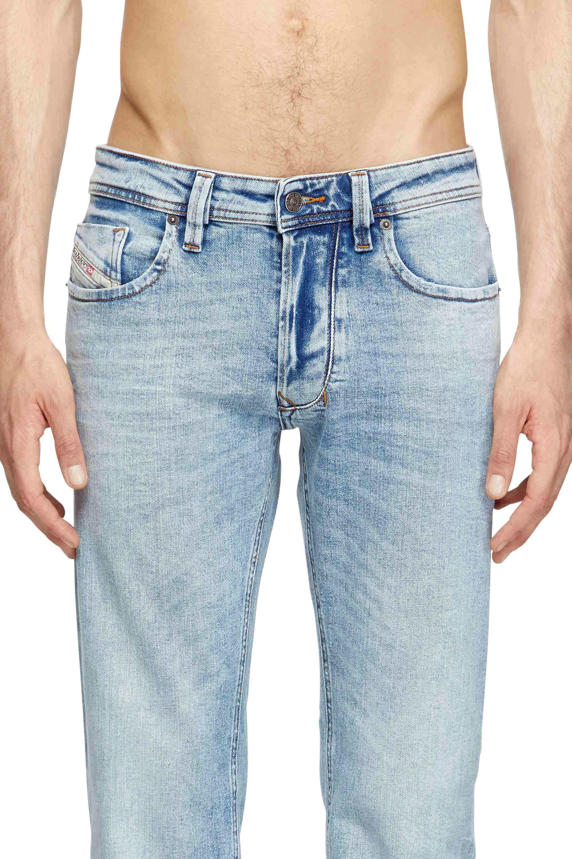 Light Blue Regular Fit Jeans - 1985 Larkee