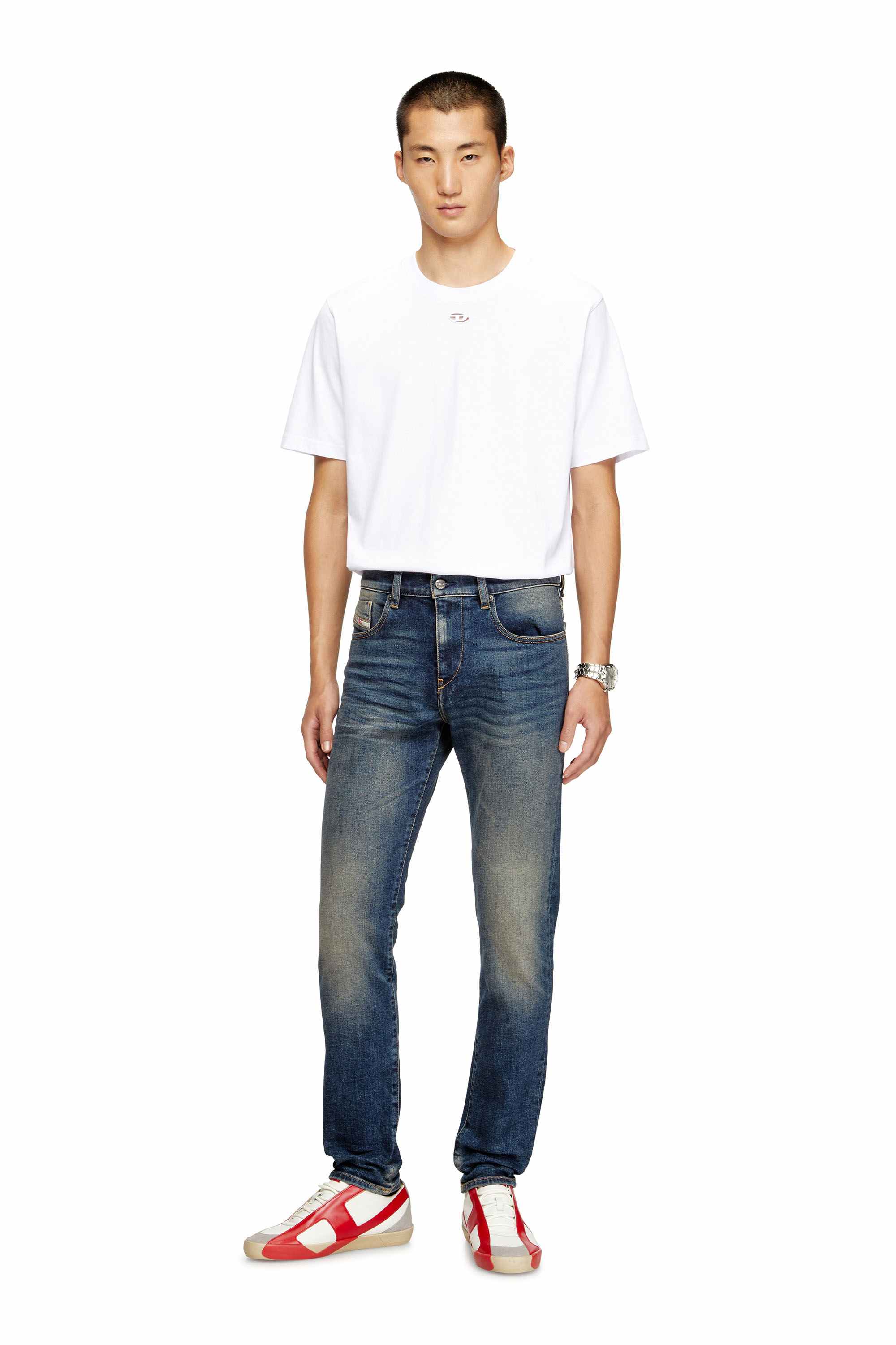 Dark Blue Slim Jeans - 2019 D-Strukt