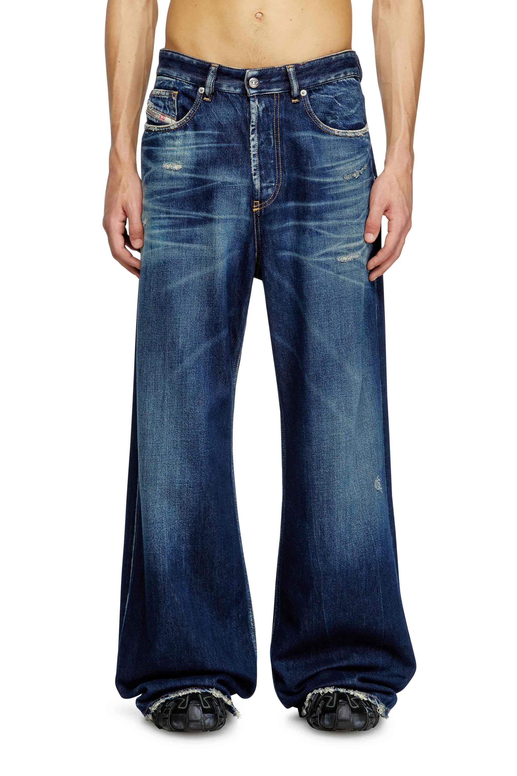 Black Relaxed Jeans - D-Rise