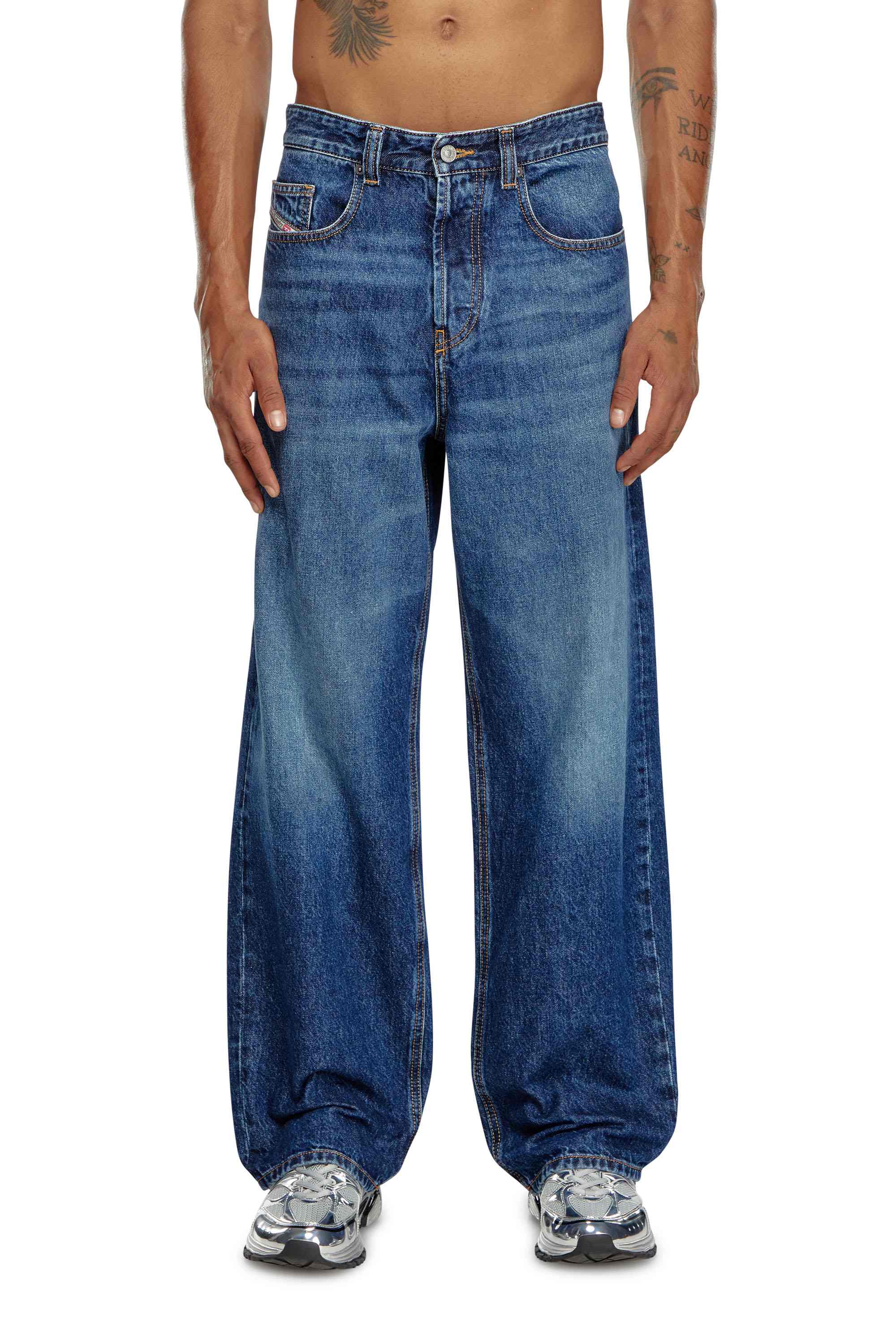 Black Relaxed Jeans - 2001 D-Macro