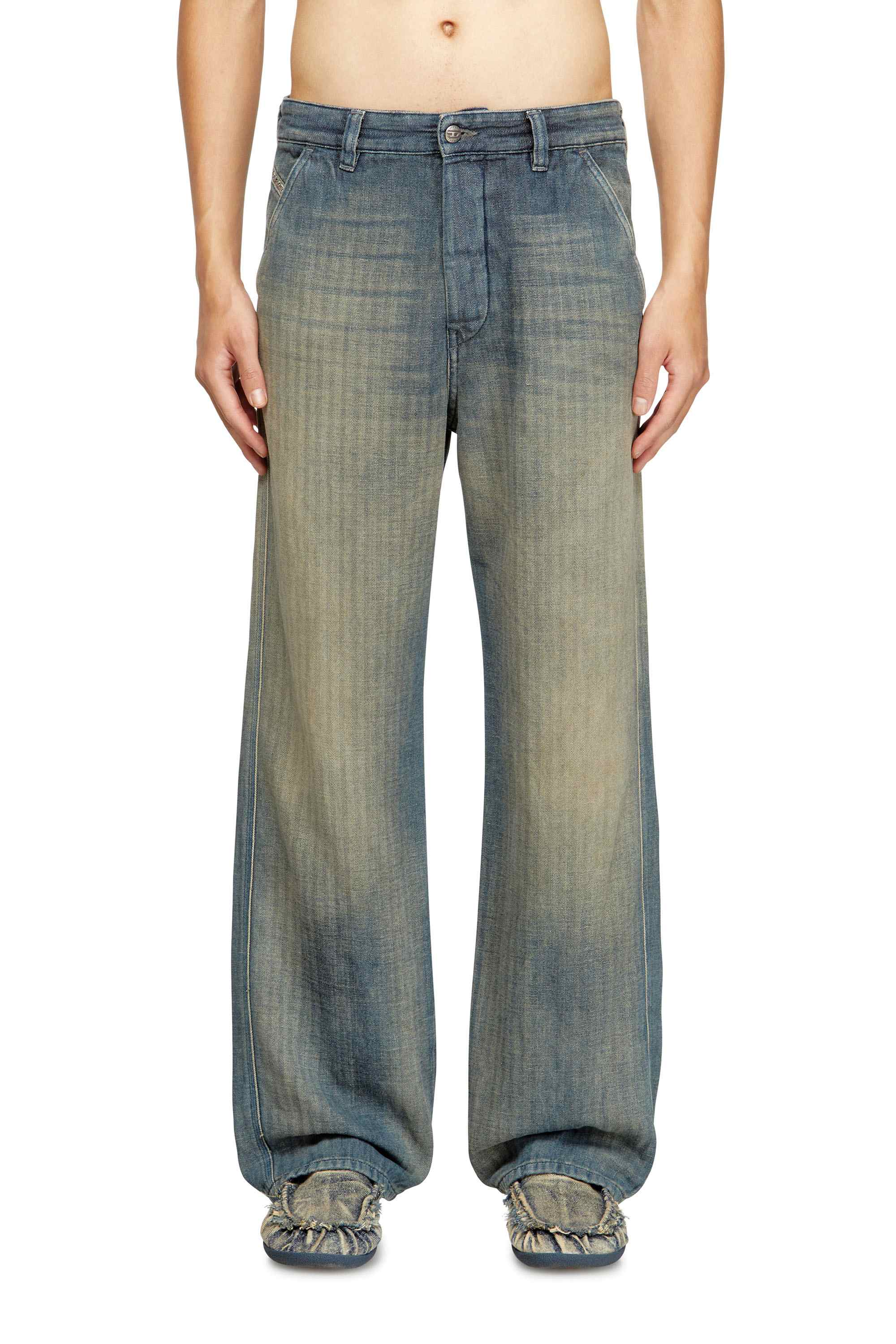 Blue Regular Jeans - D-Phant-chino