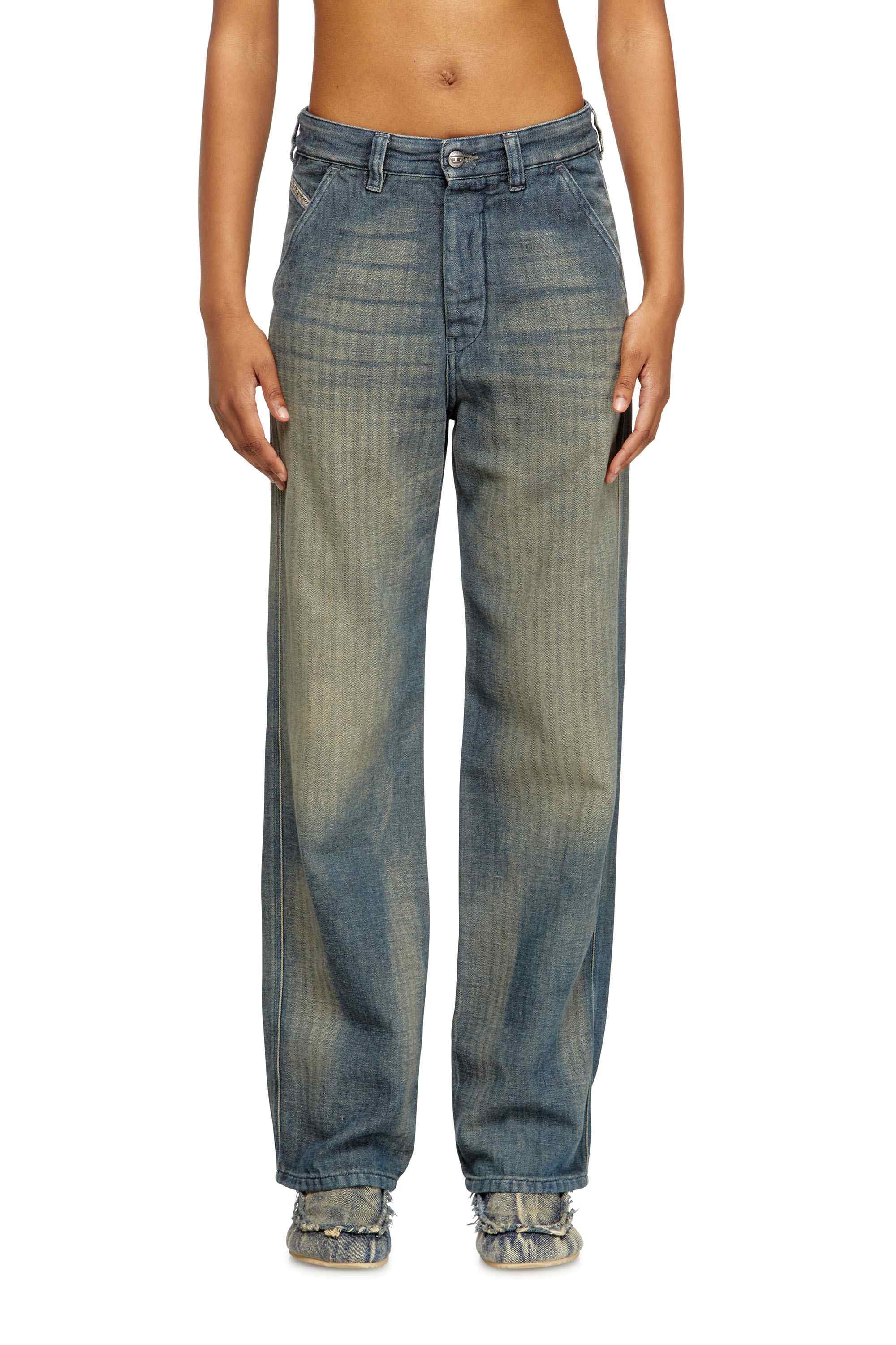 Blue Regular Jeans - D-Phant-chino