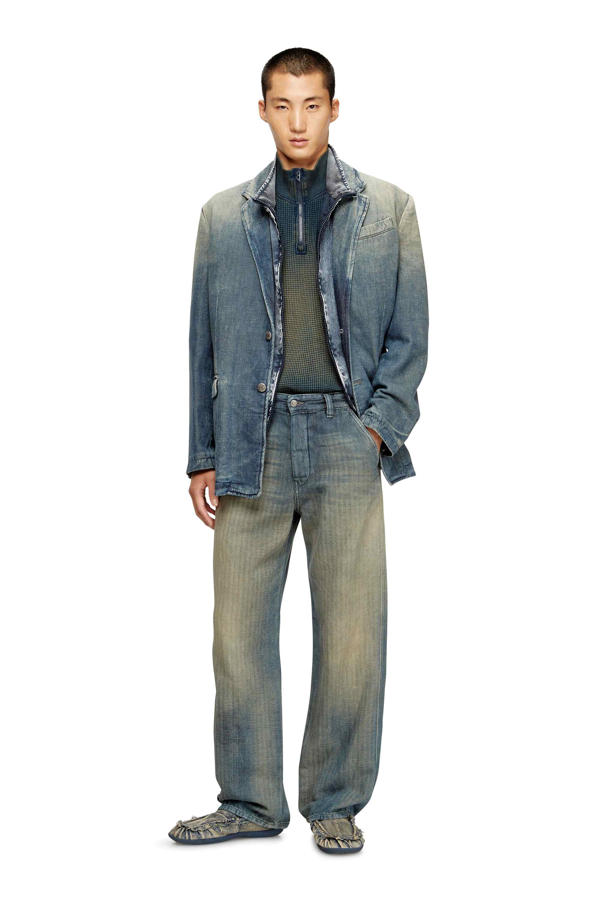 Blue Regular Jeans - D-Phant-chino