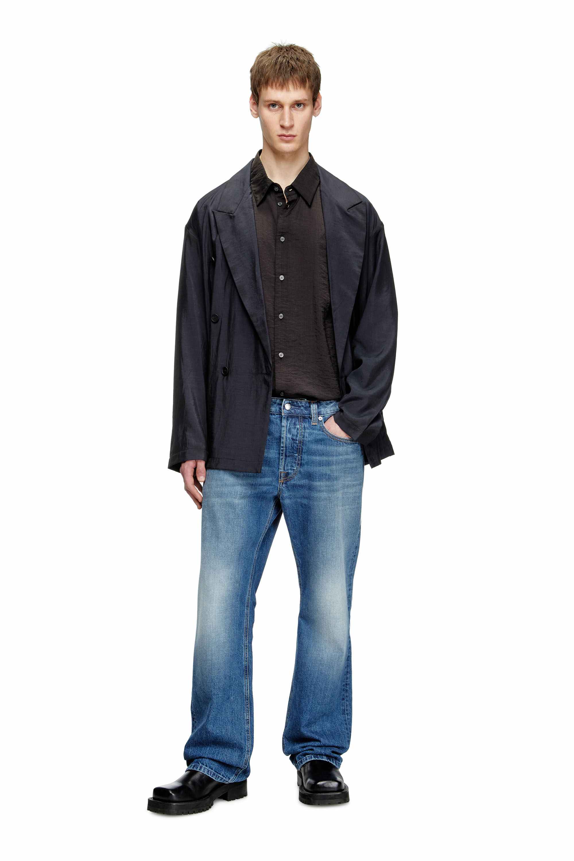 Black Relaxed Jeans - 1980 D-Eeper