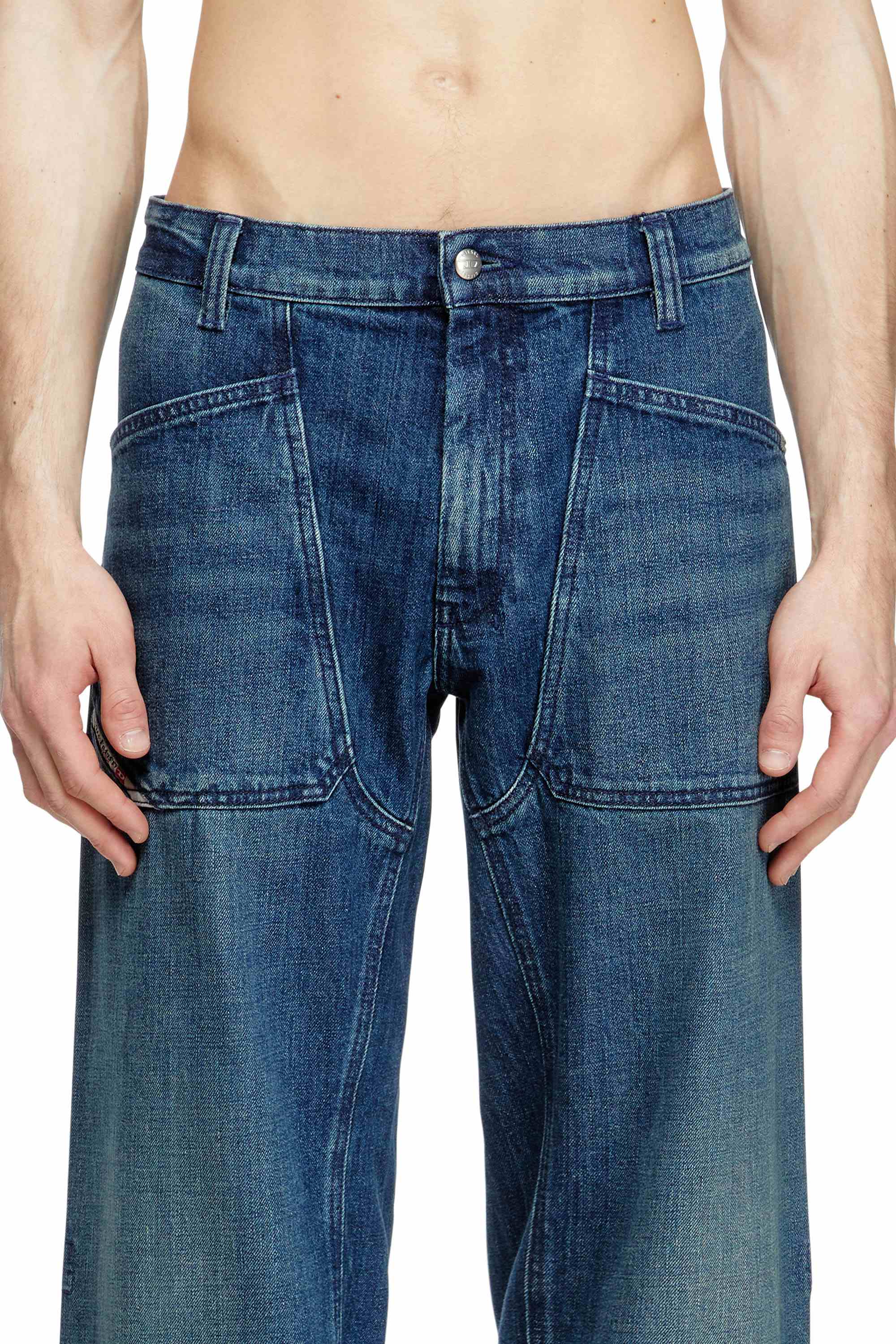 Black Relaxed Jeans - D-Zeta
