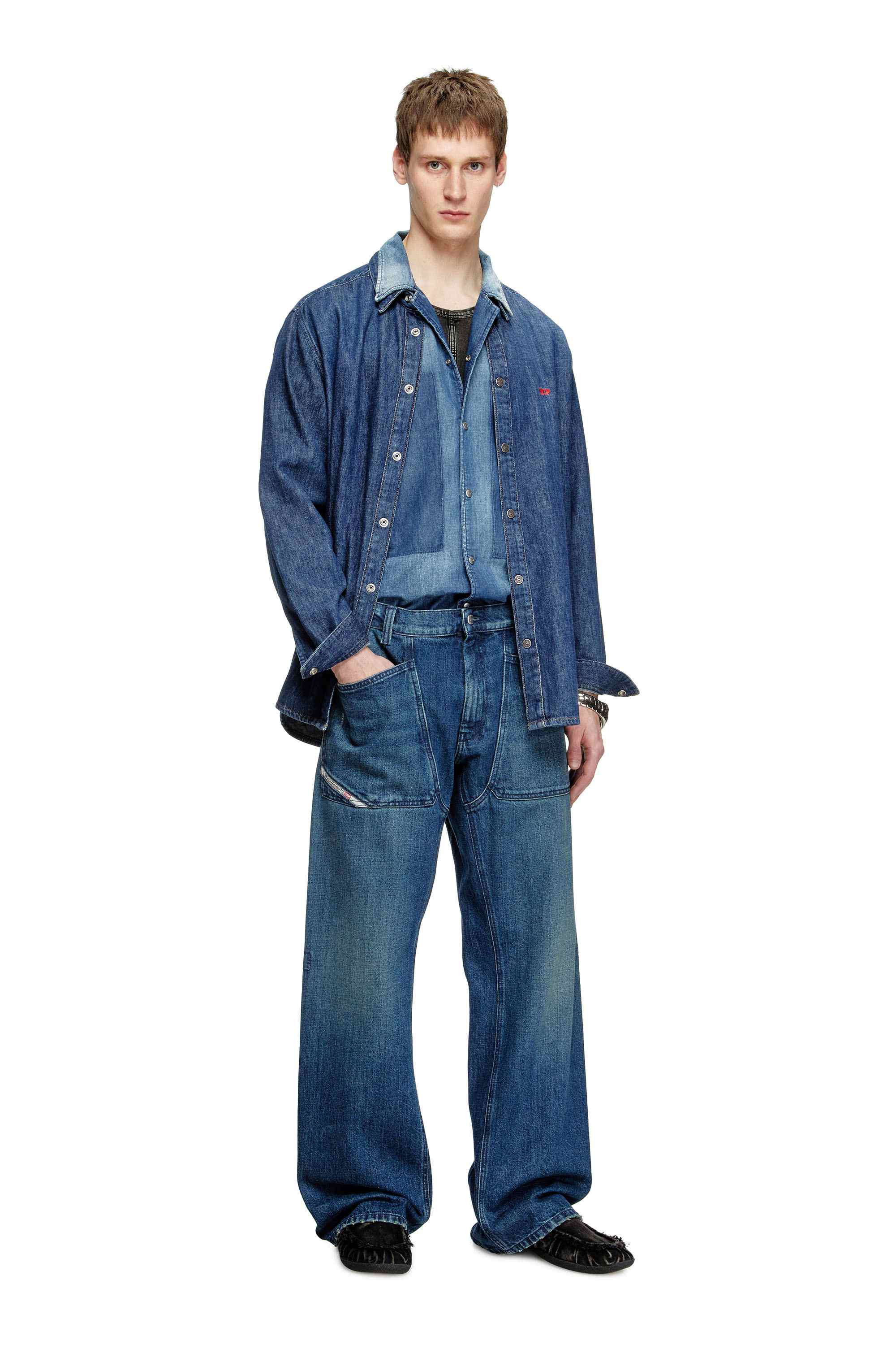 Black Relaxed Jeans - D-Zeta