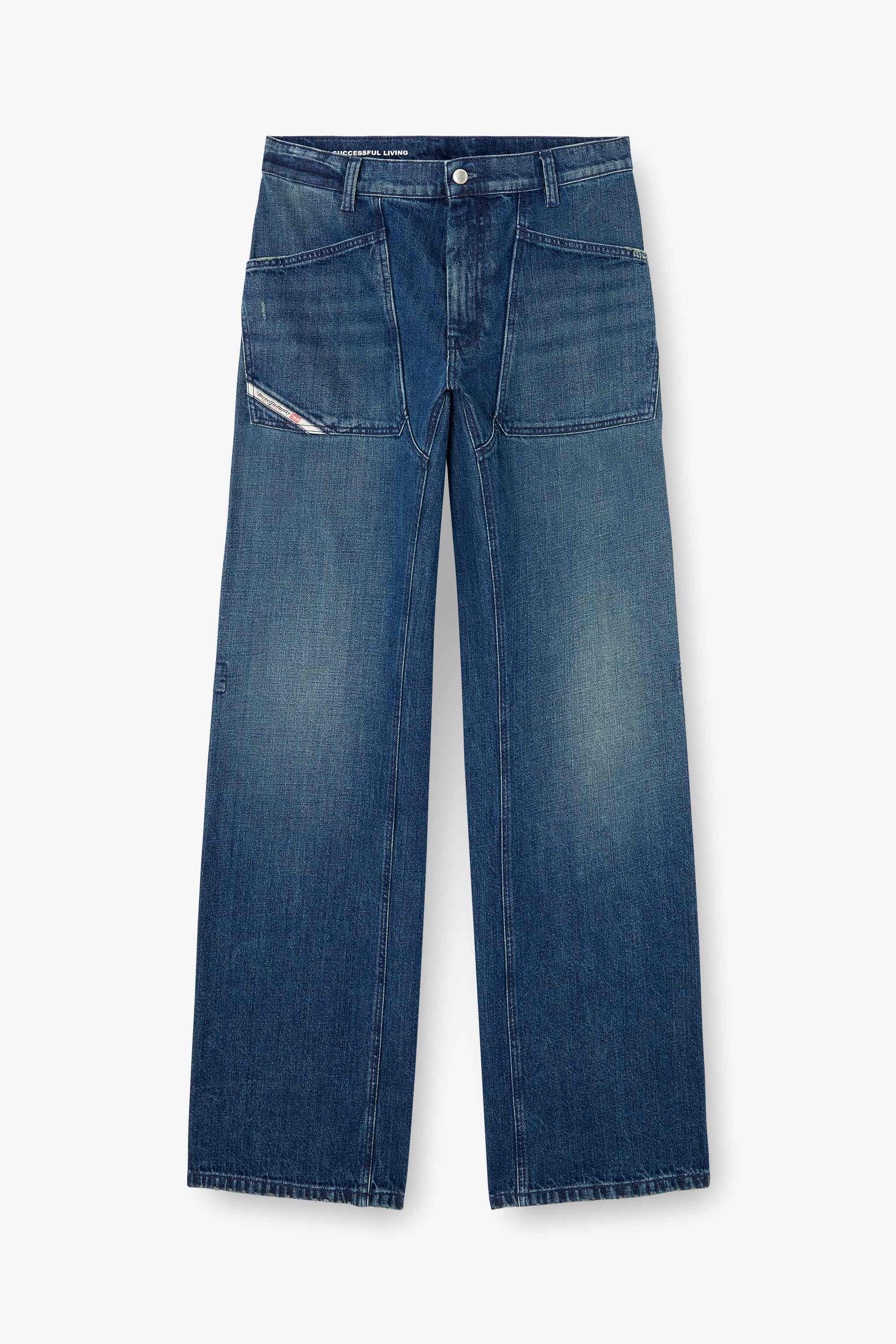 Black Relaxed Jeans - D-Zeta