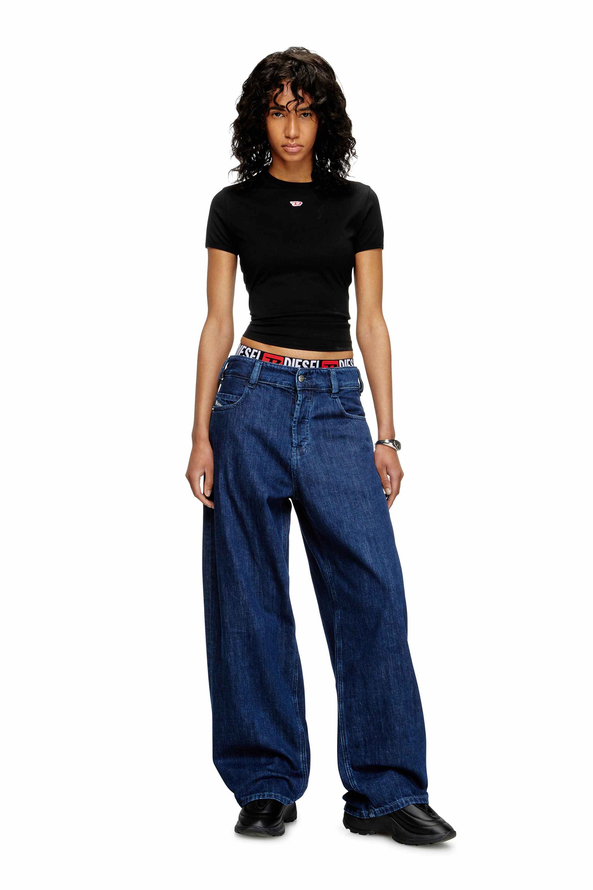 Blue Relaxed Jeans - 1997 D-Enim