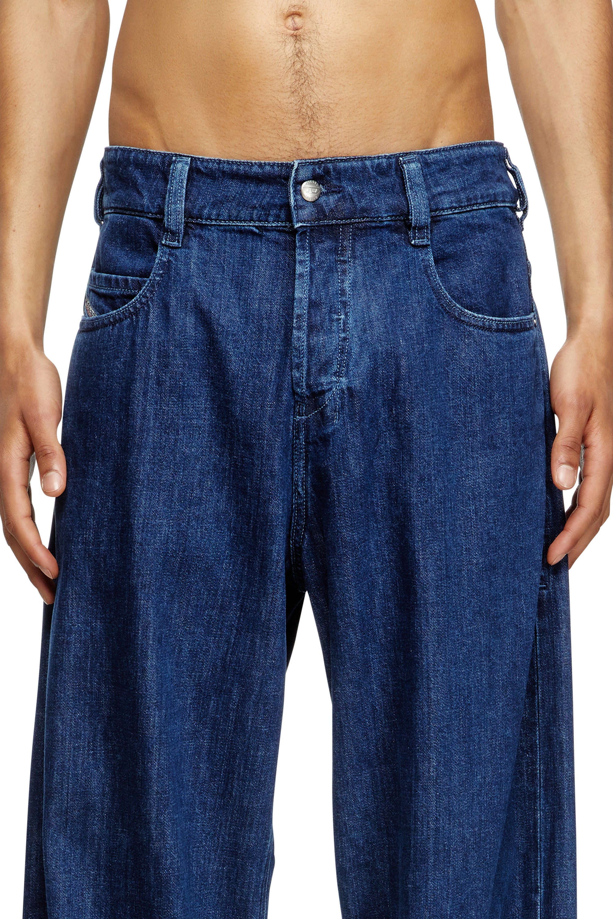 Blue Relaxed Jeans - 1997 D-Enim