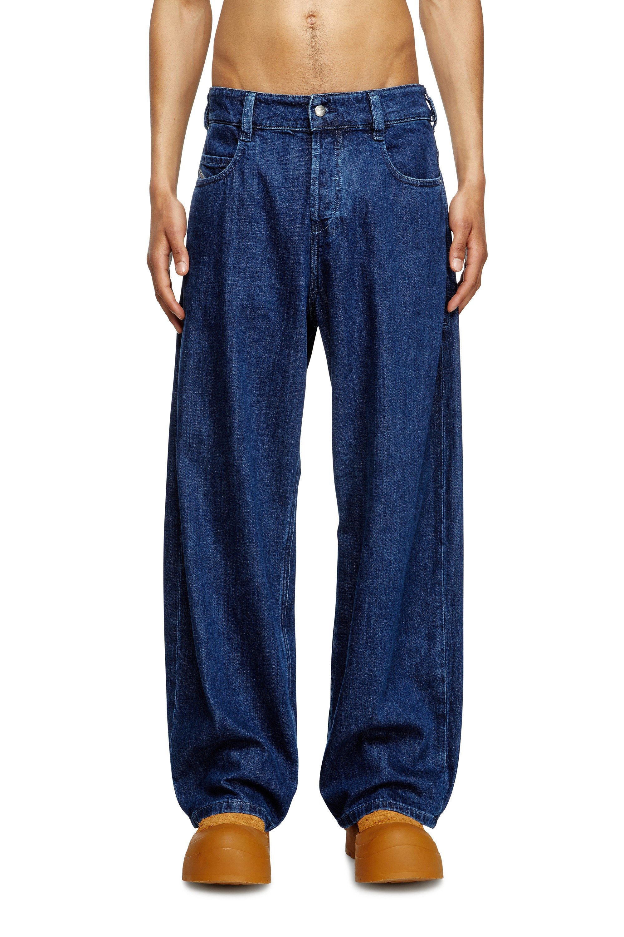 Blue Relaxed Jeans - 1997 D-Enim