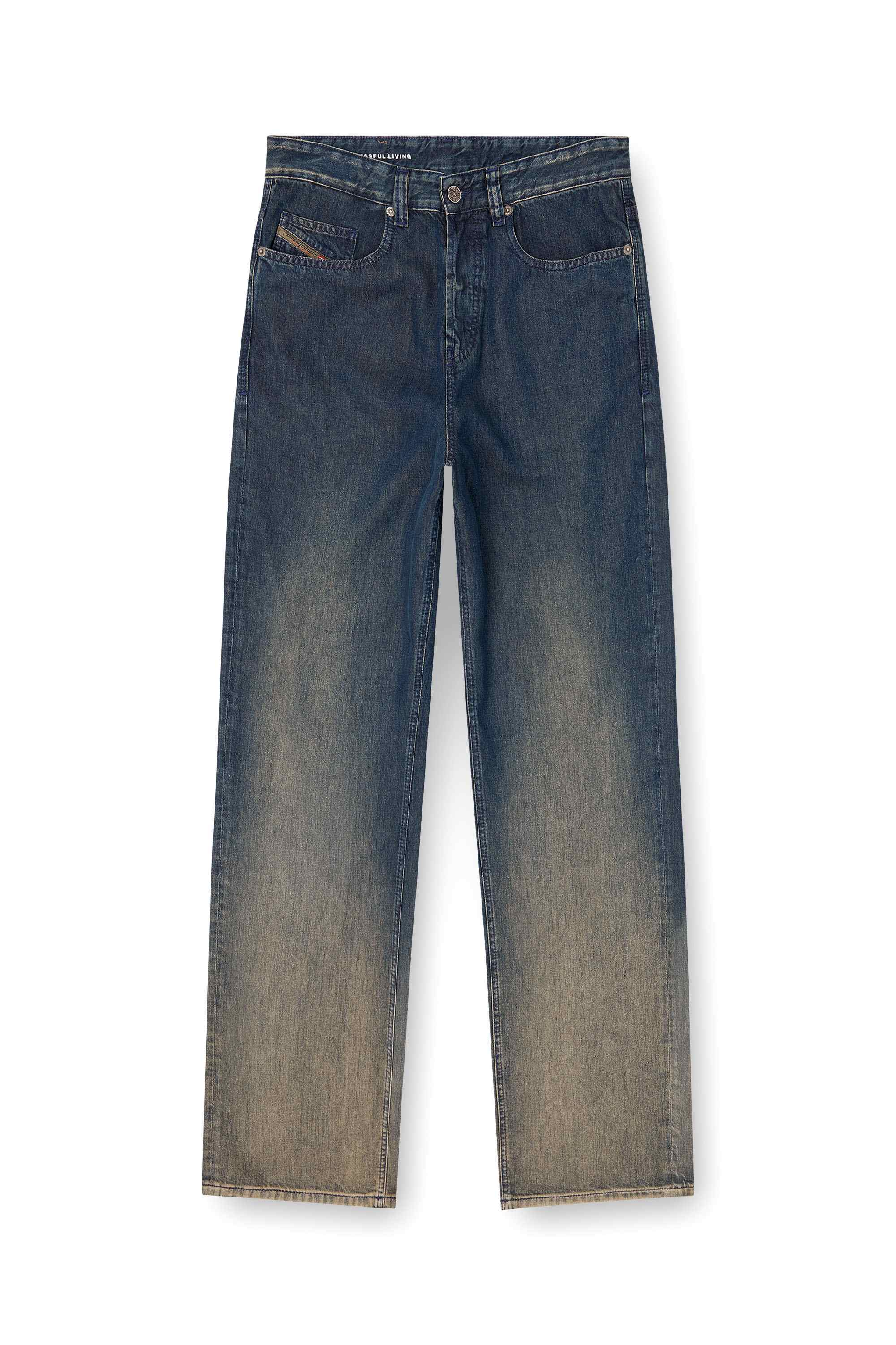 Dark Blue Relaxed Jeans - 2001 D-Macro