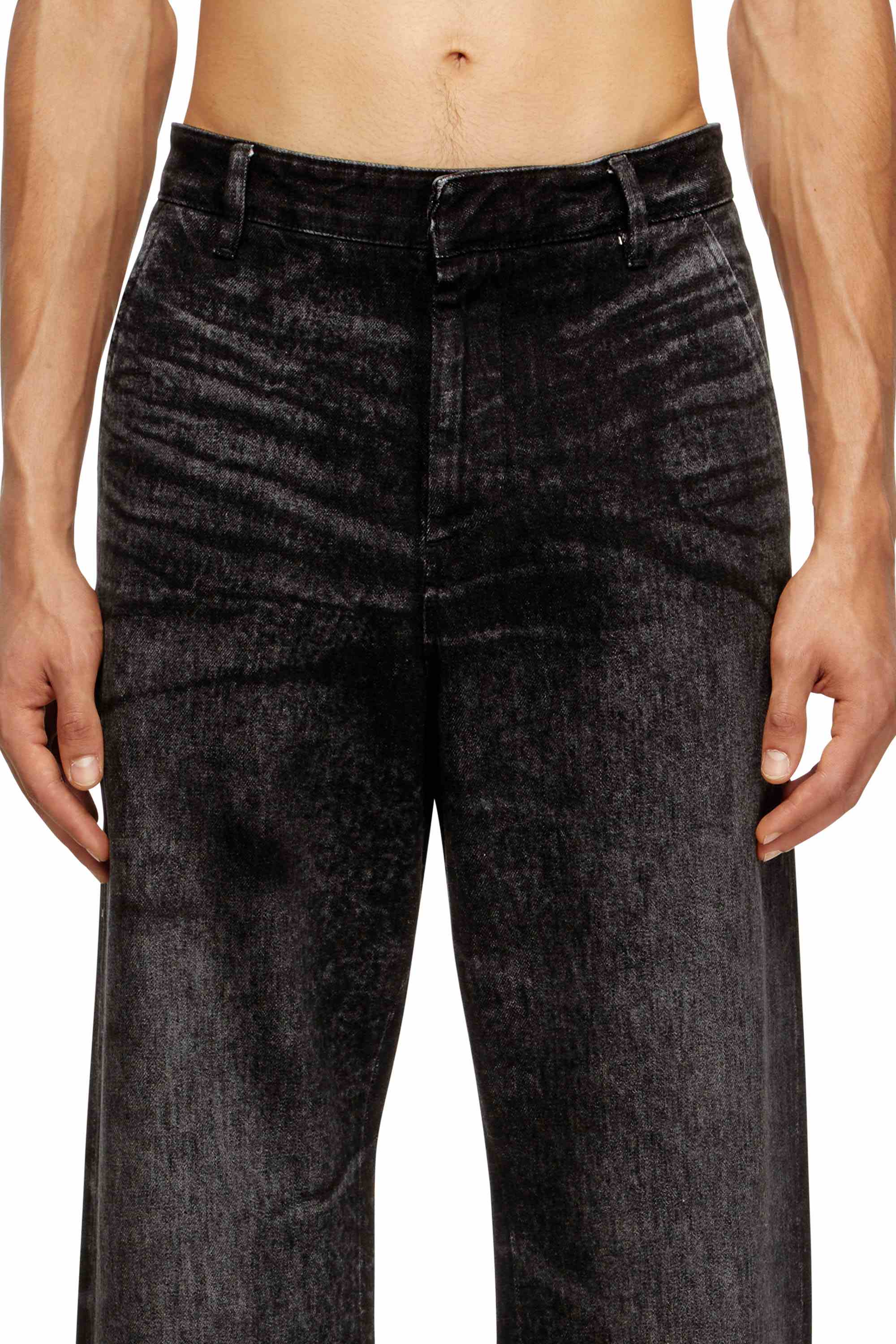 Black Regular Jeans - D-Eber