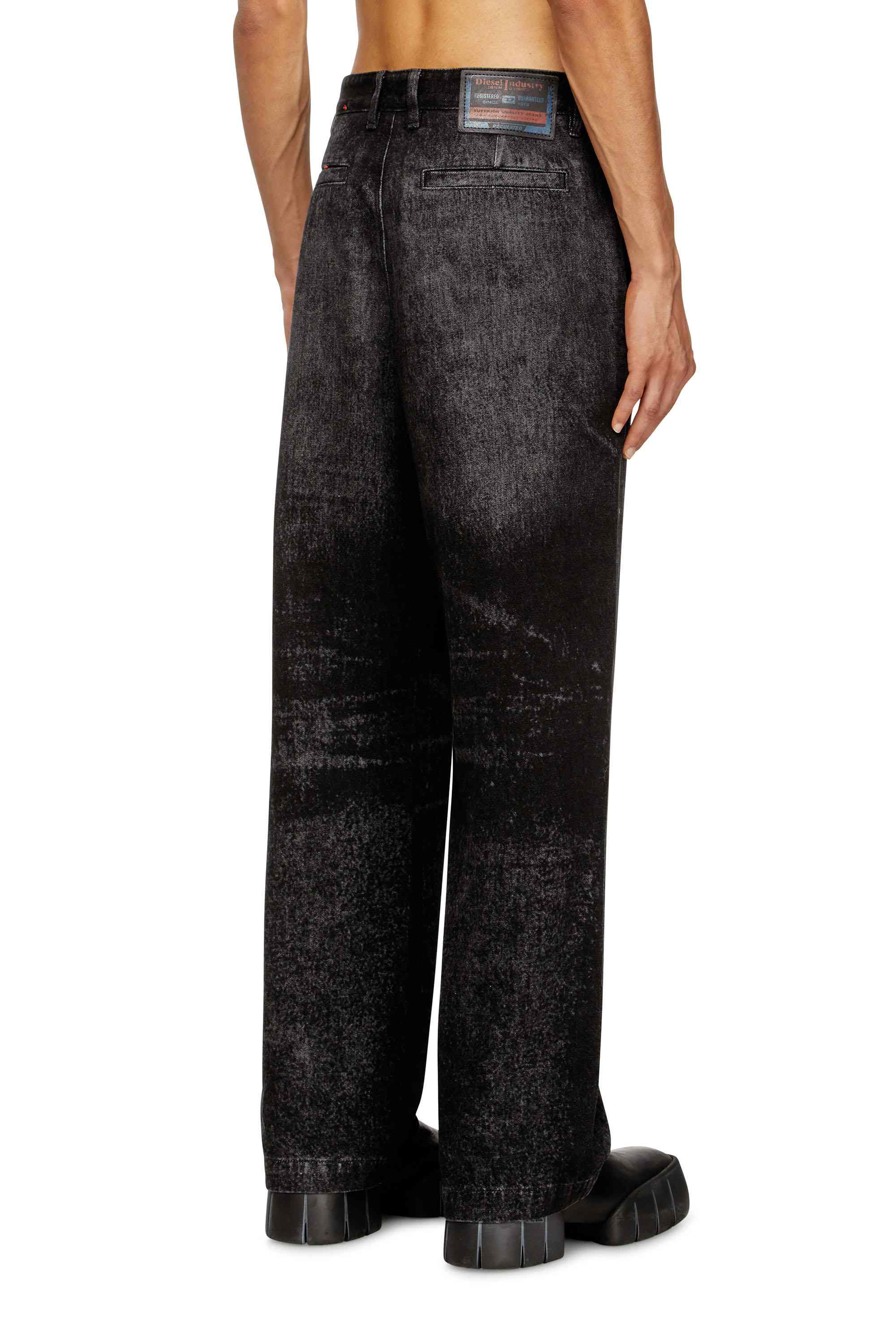 Black Regular Jeans - D-Eber