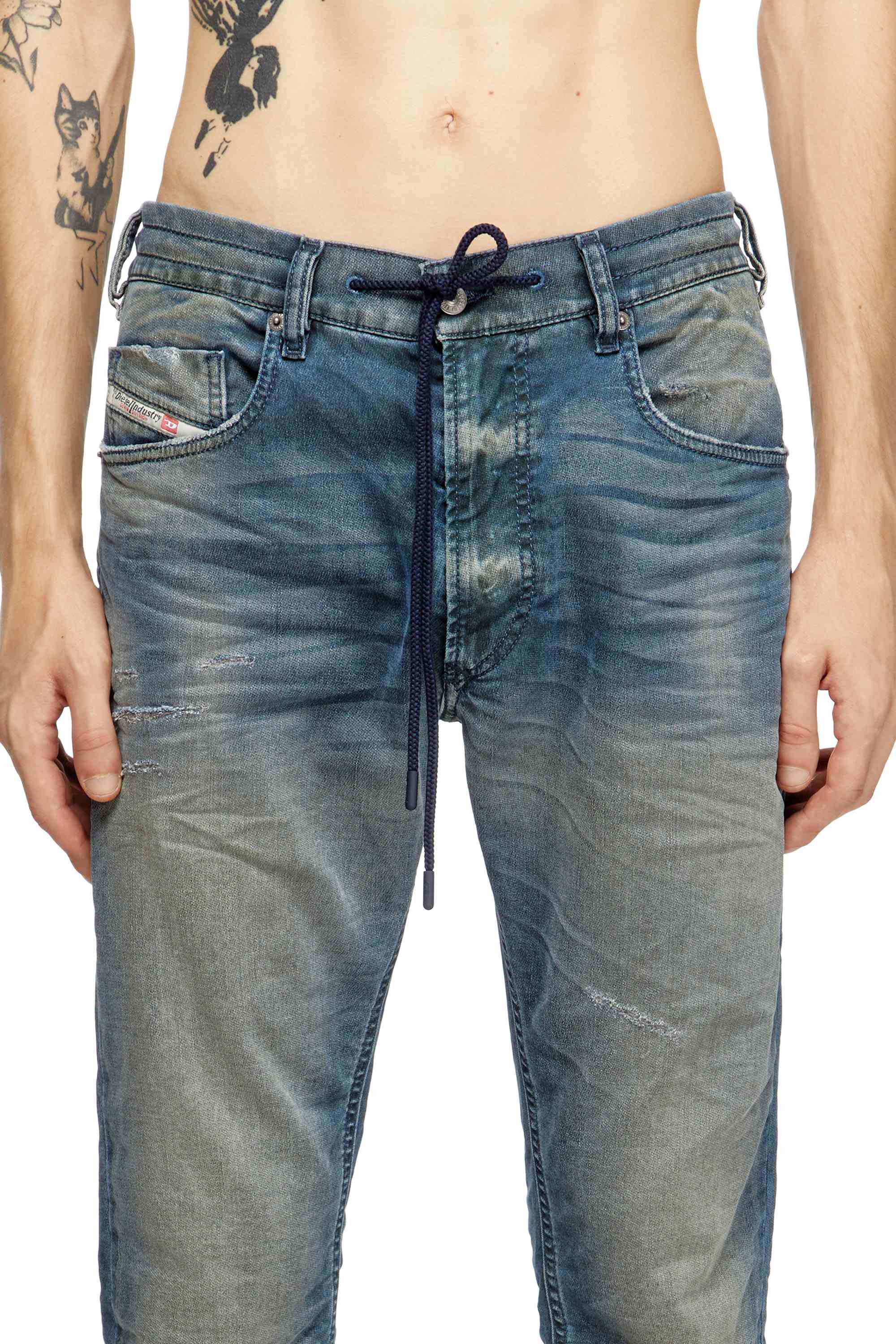 Blue Regular 2032 D-Krooley Joggjeans