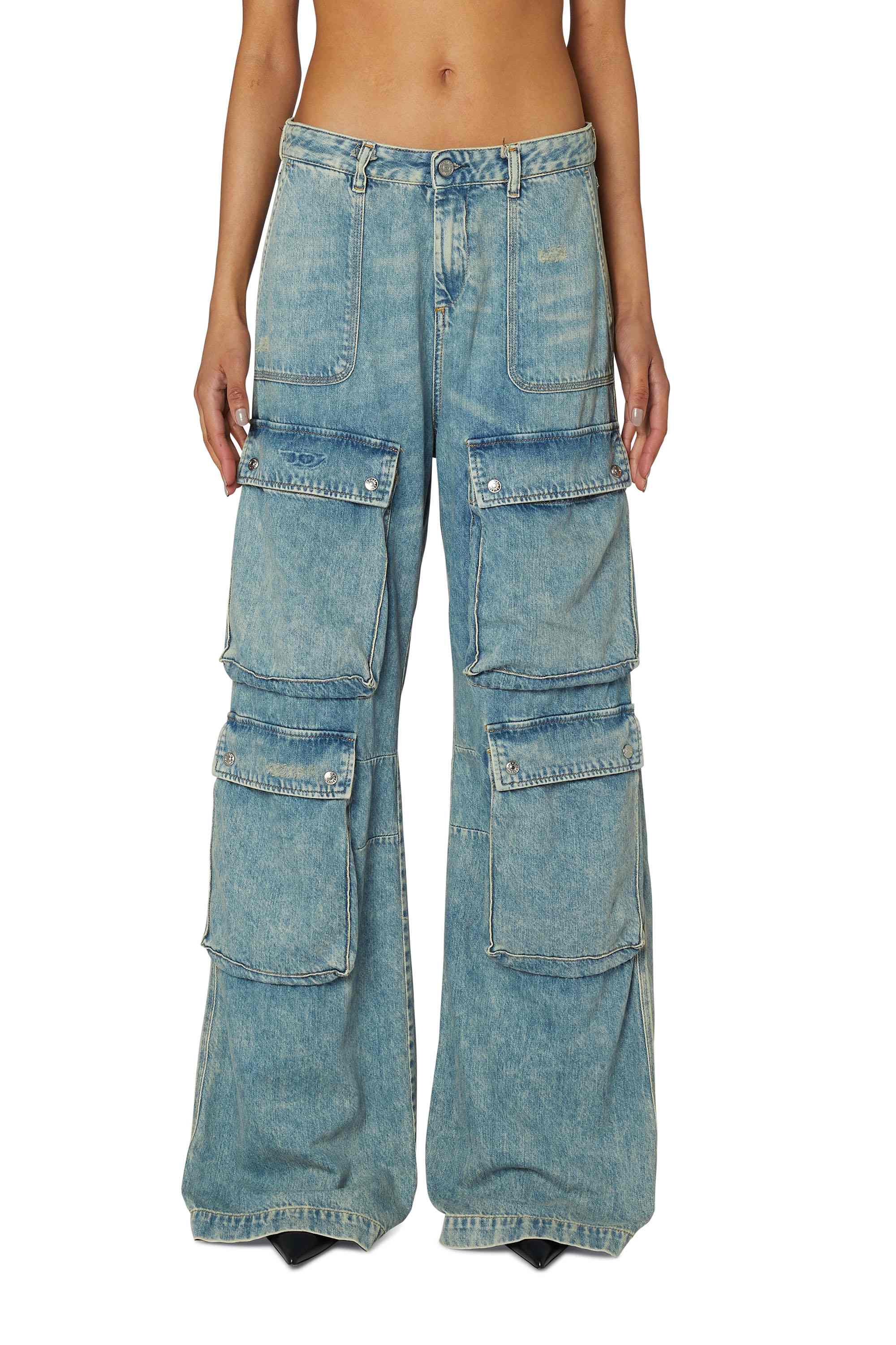 Blue P-MIRTA-OUT Jeans
