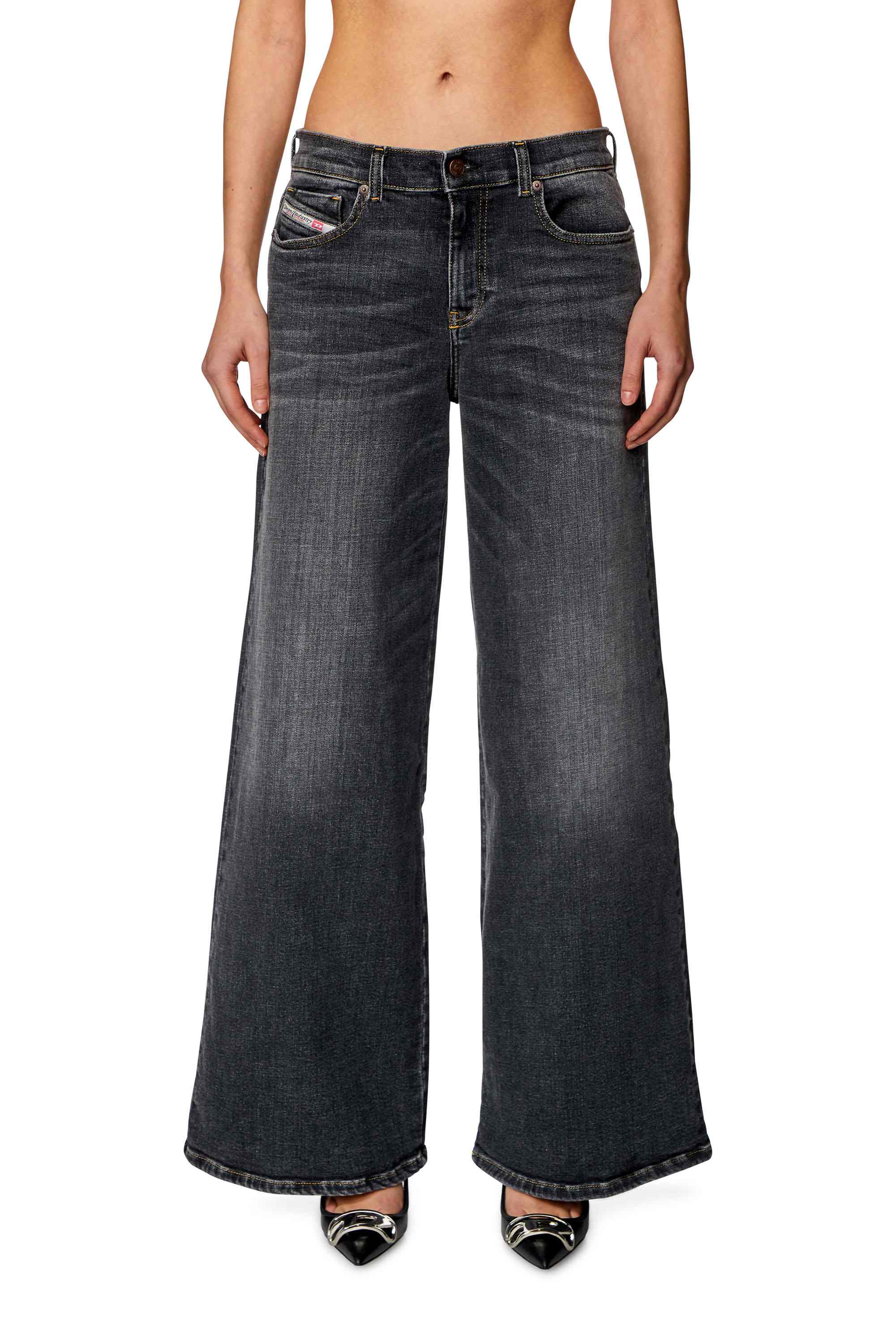 Black Flare Jeans - 1978 D-Akemi