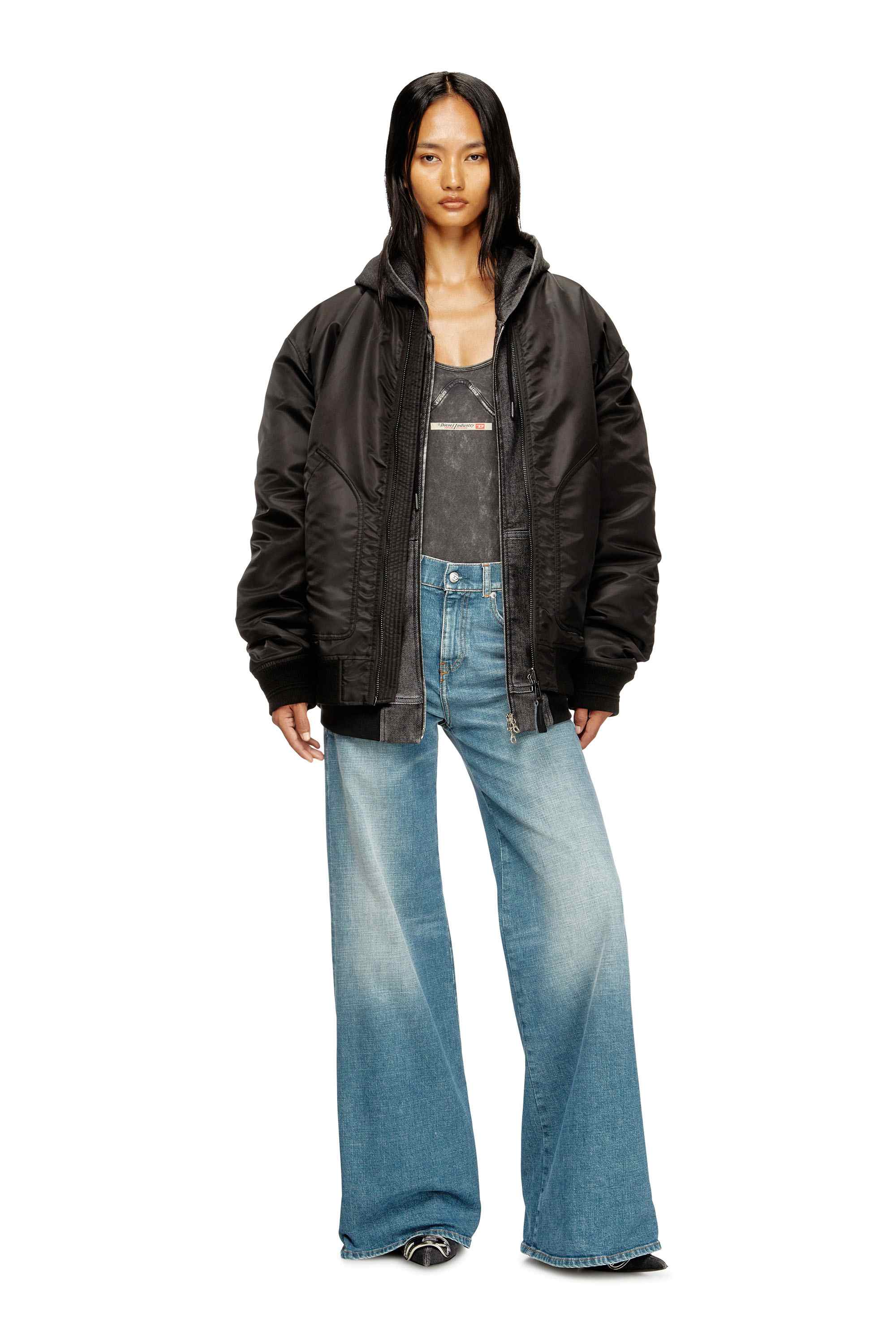 Black Flare Jeans - 1978 D-Akemi