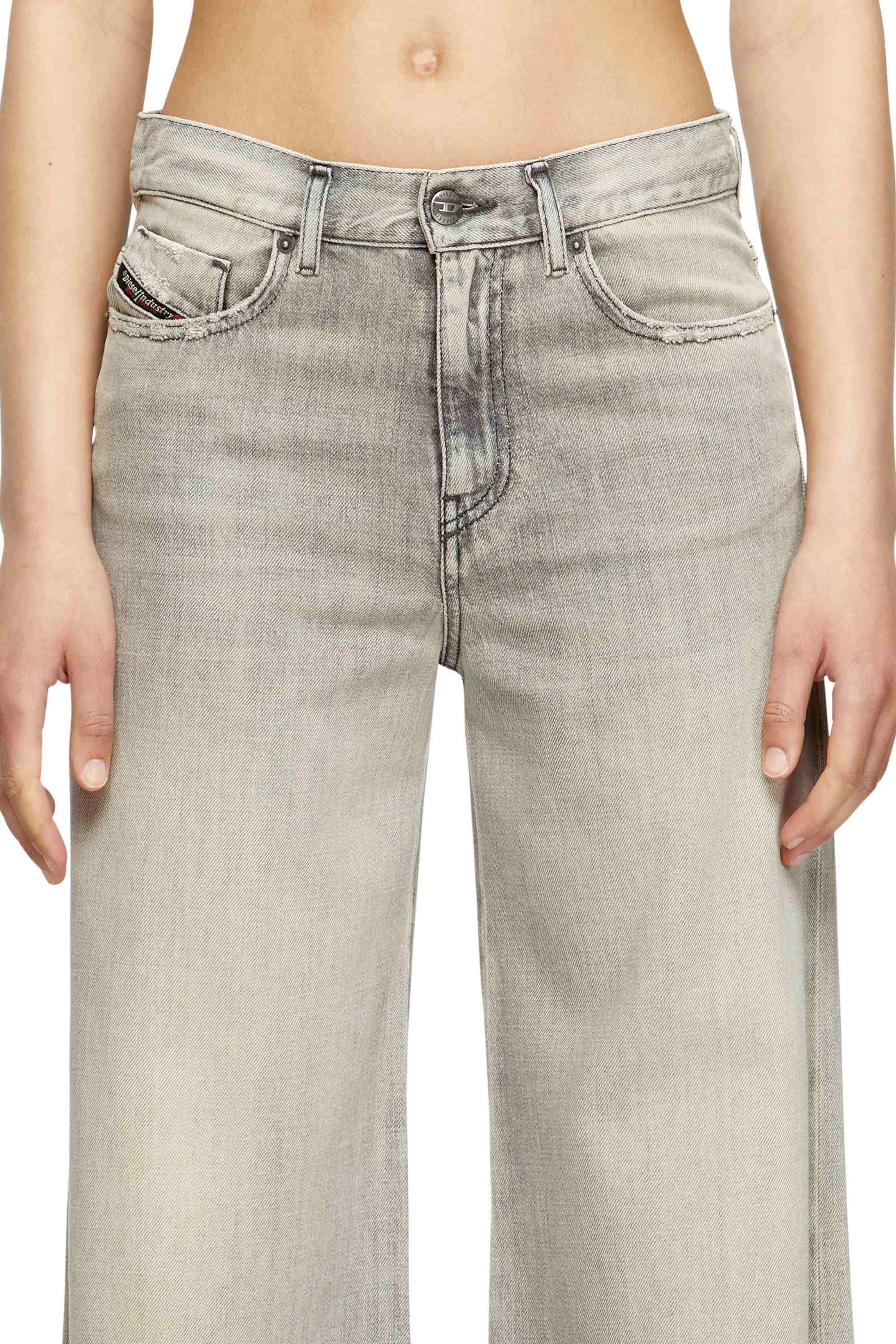 Grey Flare Jeans - 1978 D-Akemi