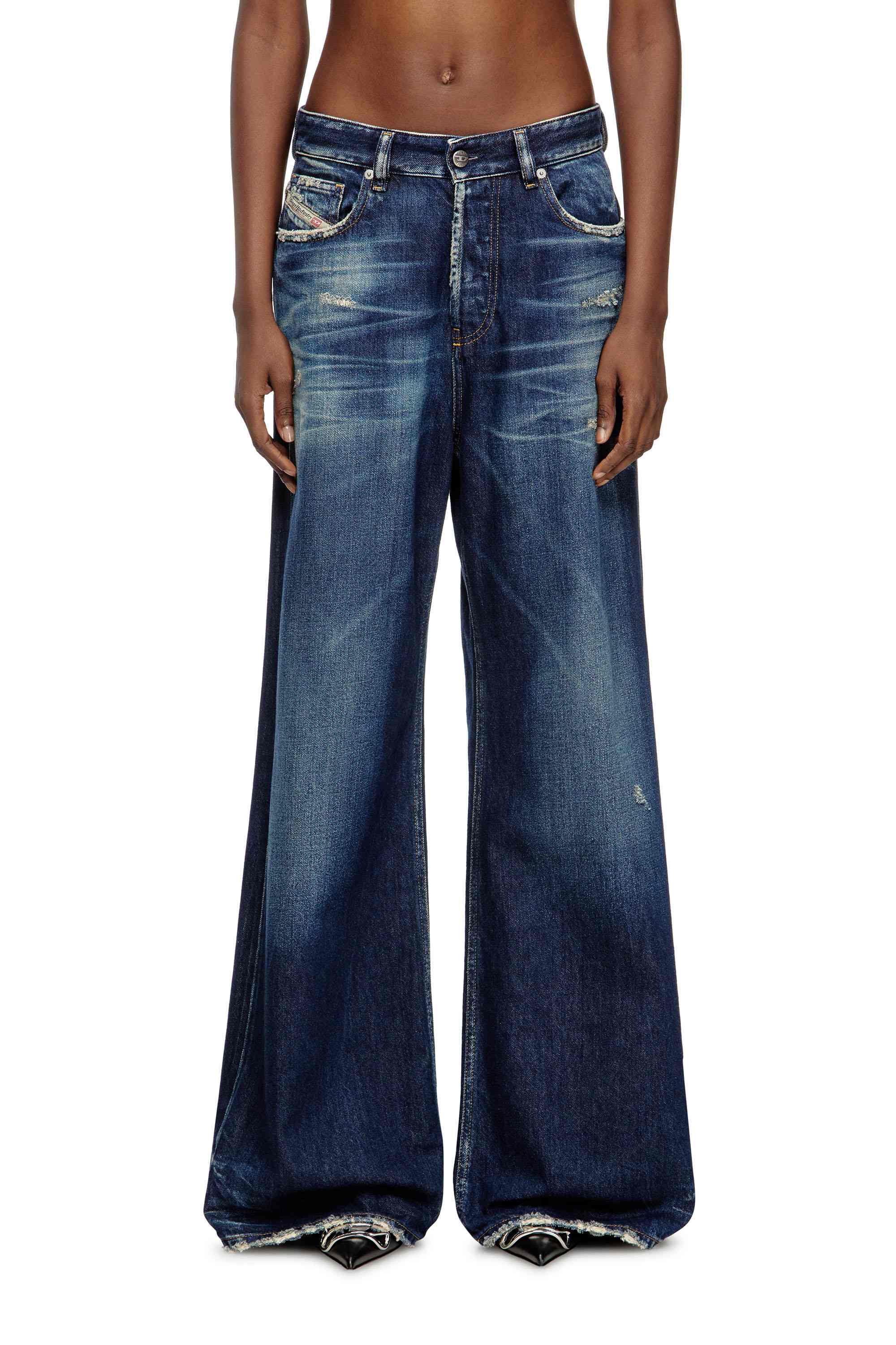 Dark Blue Relaxed Jeans - 1996 D-Sire
