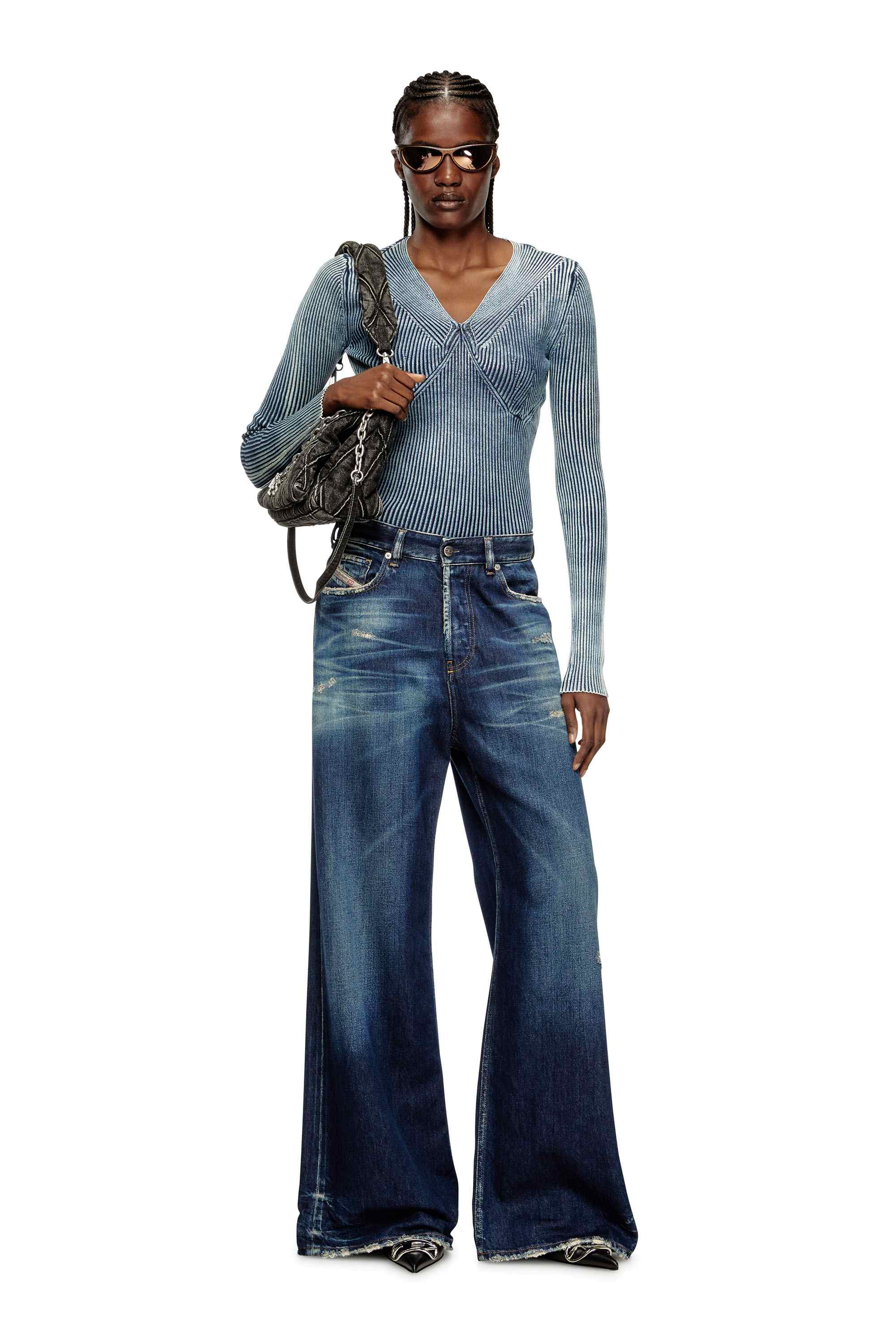 Dark Blue Relaxed Jeans - 1996 D-Sire