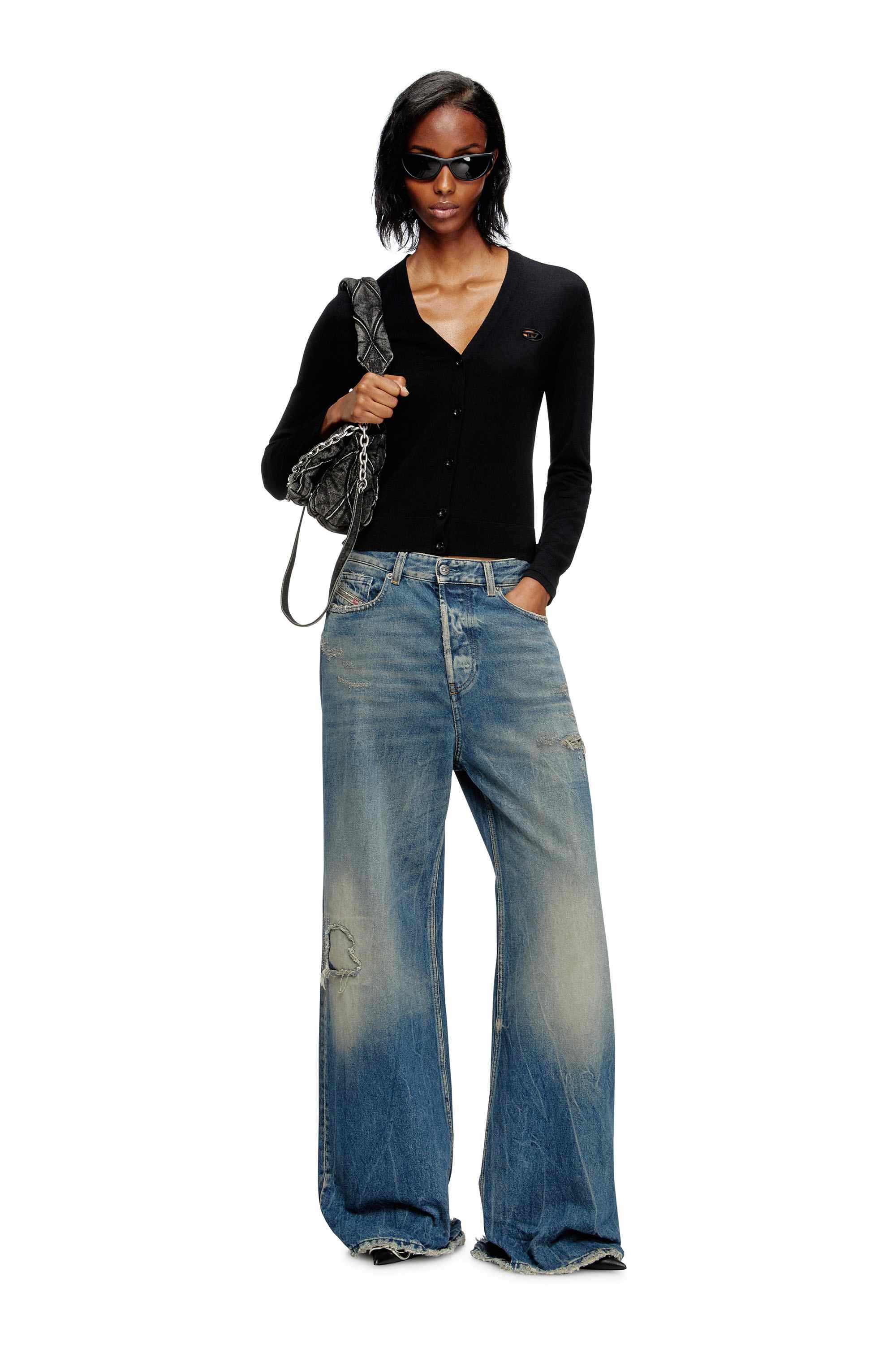 Black Relaxed Jeans - 1996 D-Sire