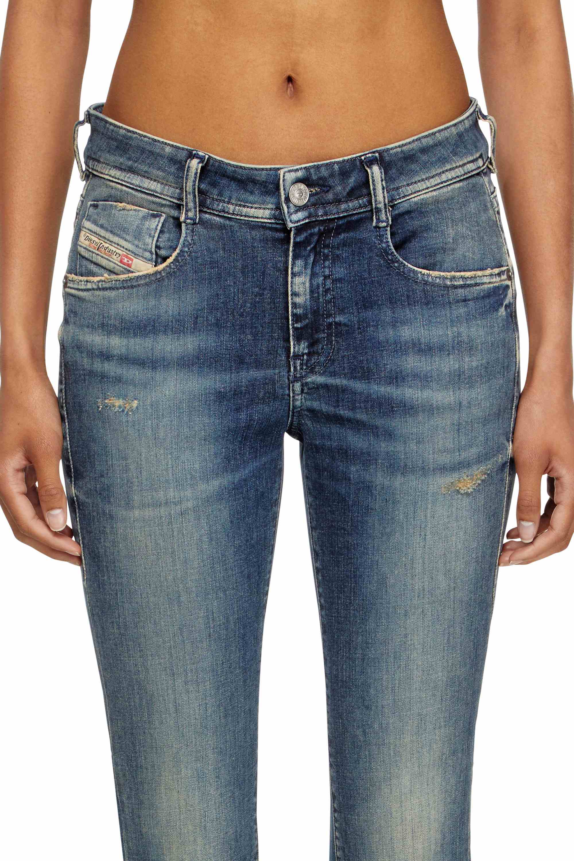 Black Bootcut Jeans - 1969 D-Ebbey