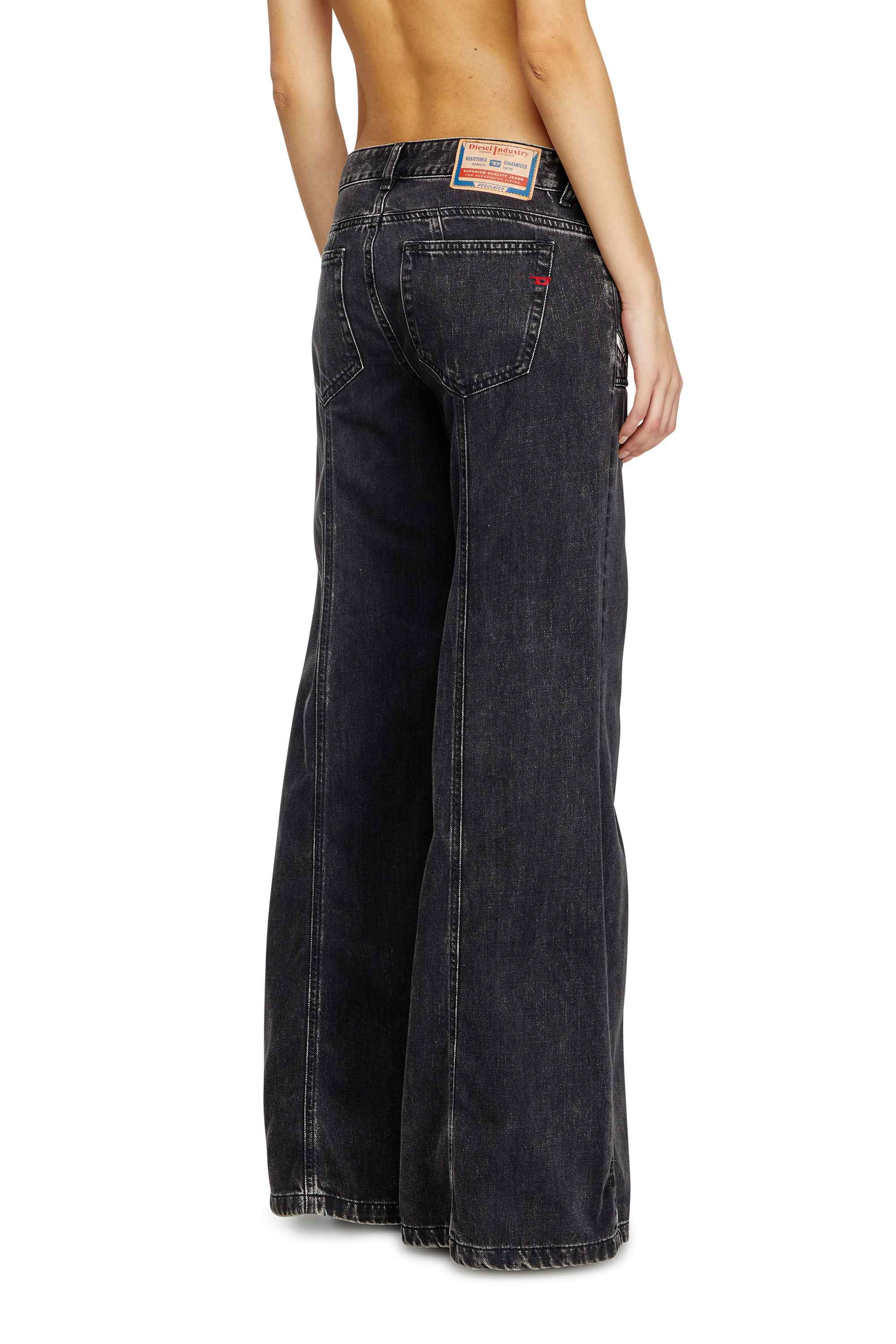 Black Flare Jeans - D-Akii