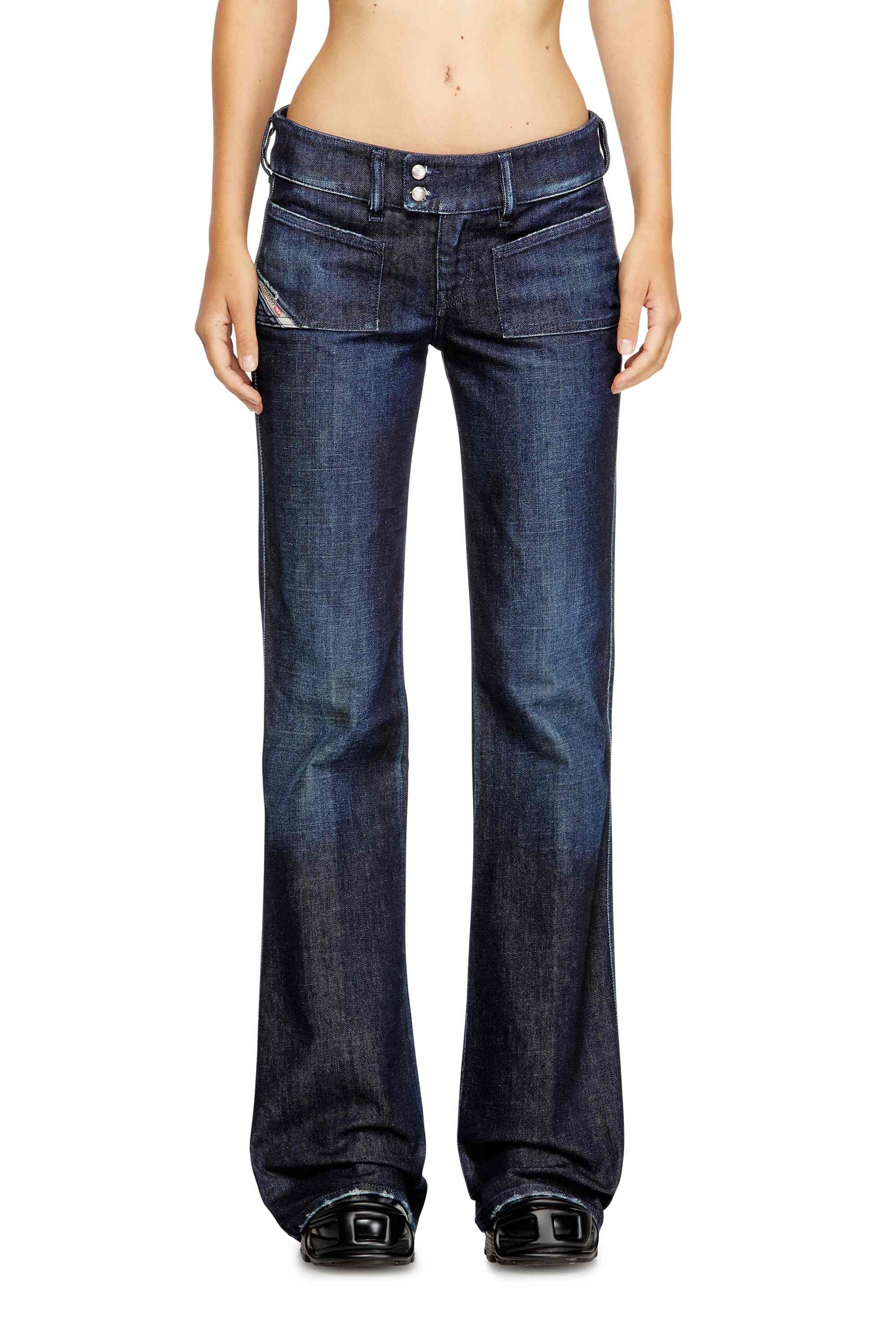 Black Bootcut Jeans - D-Hush